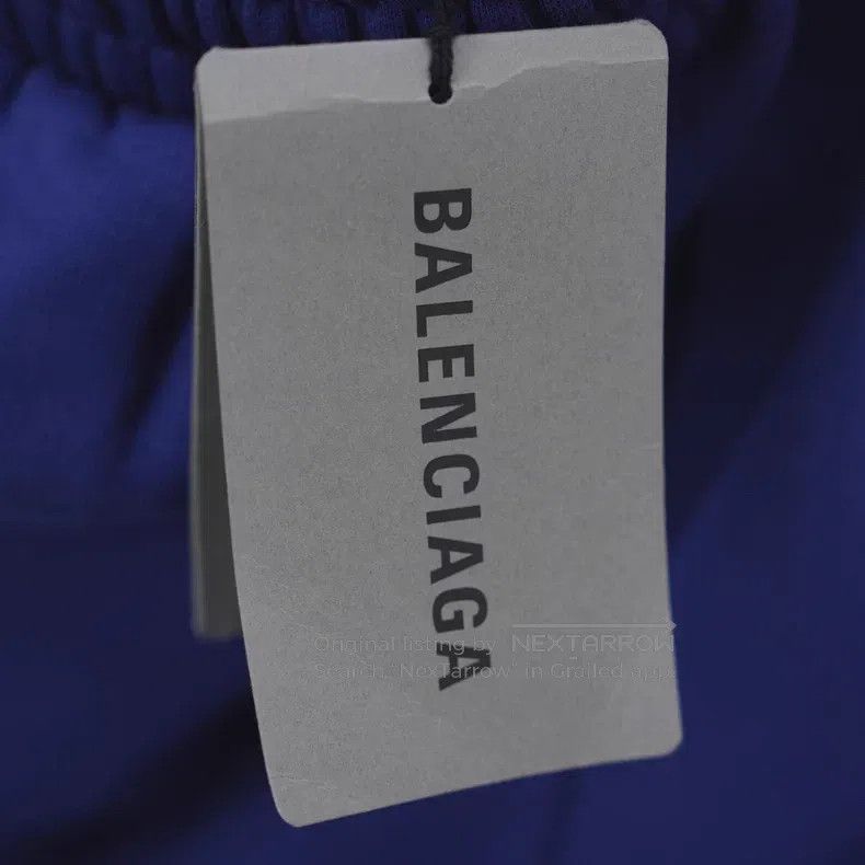 Balenciaga Balenciaga size XS Blue Coke Logo Sports Sweatpants Size US 27 - 5 Thumbnail