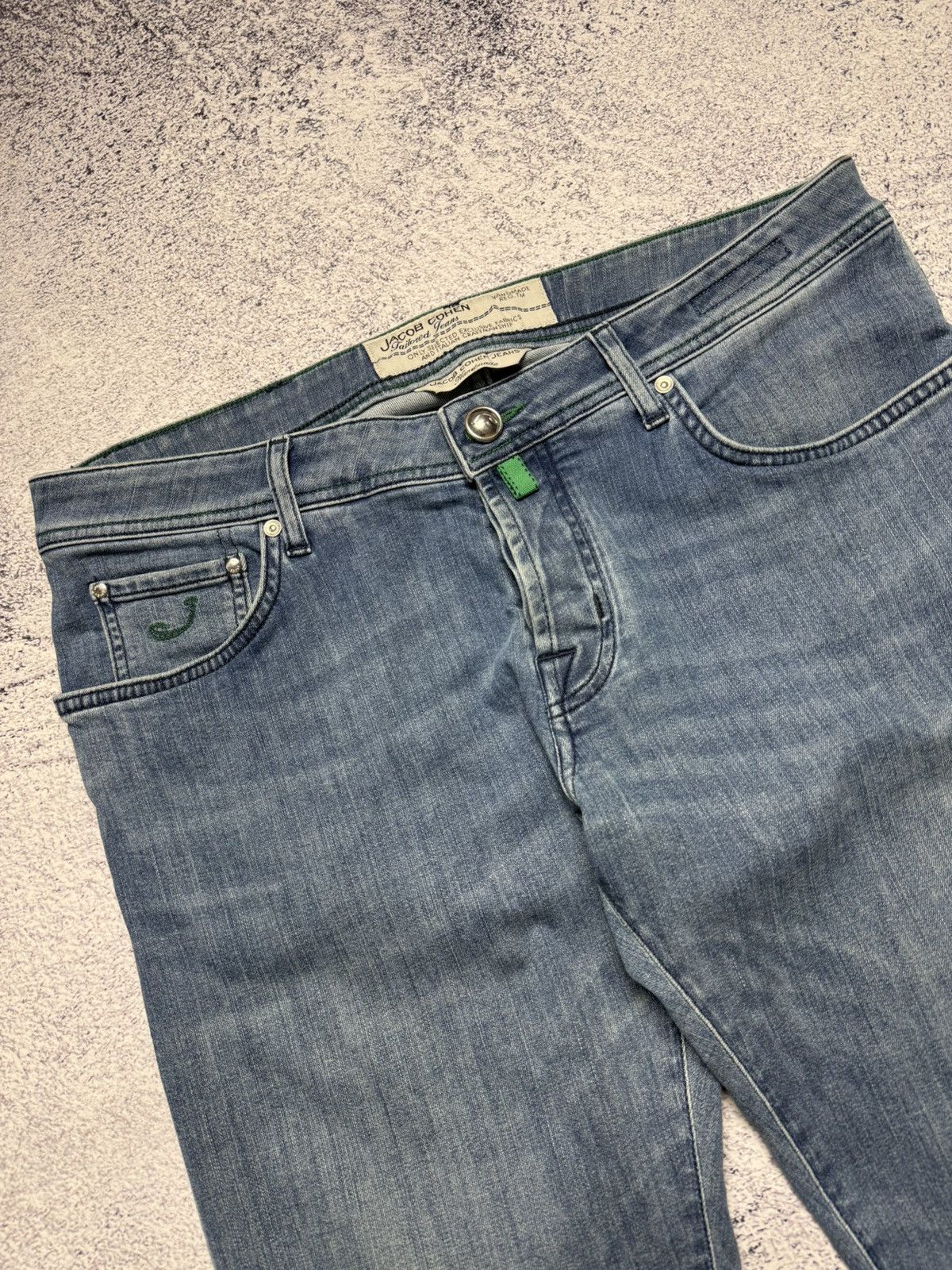 Jacob Cohen Jacob Cohen Jeans Italian Designer Handmade Denim Pants Rare Size US 36 / EU 52 - 11 Thumbnail