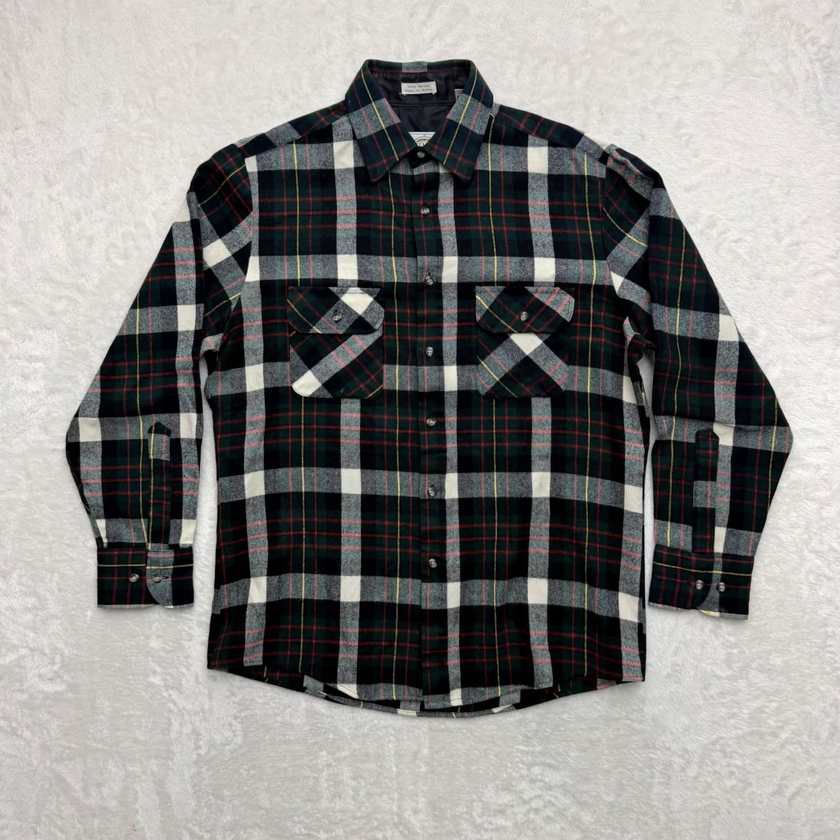Vintage VINTAGE Northwest Territory Shirt Mens Medium Green Plaid Flannel Button Up Size US M / EU 48-50 / 2 - 2 Thumbnail