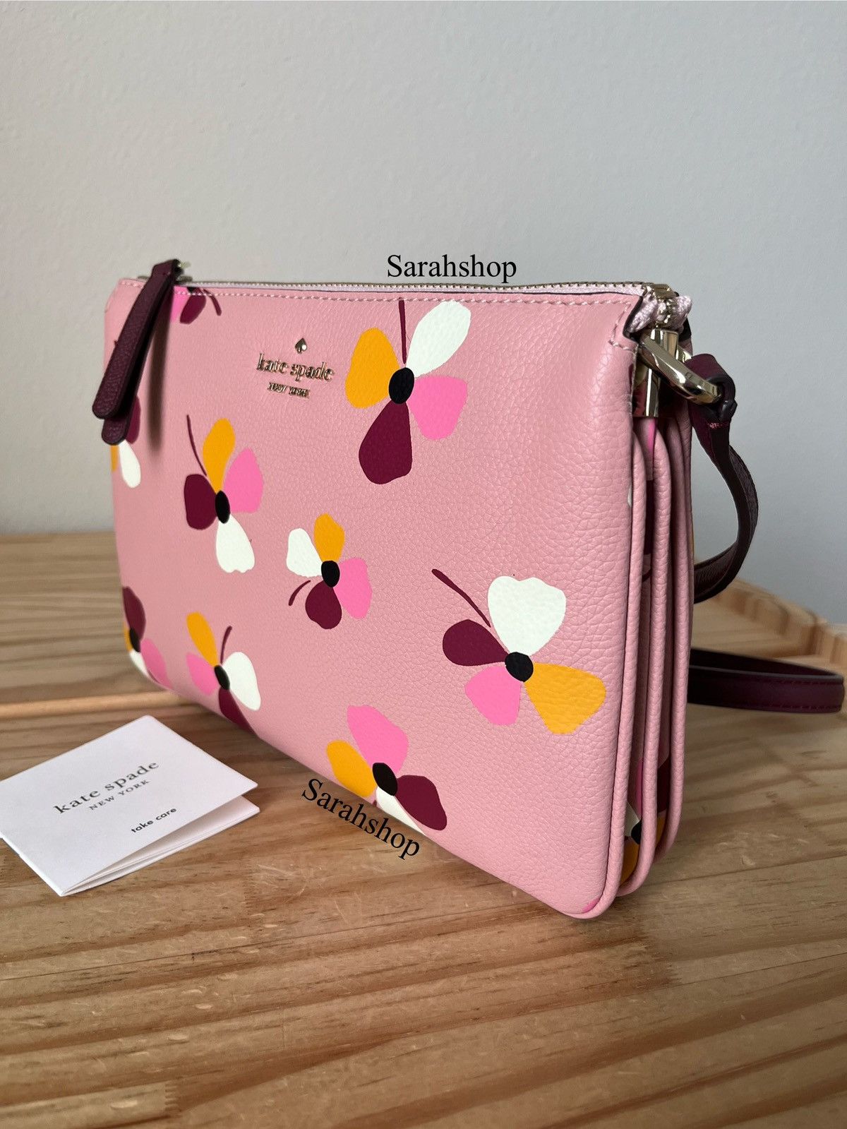 Kate Spade Kate Spade Jackson dusk buds triple gusset crossbody Size ONE SIZE - 4 Thumbnail