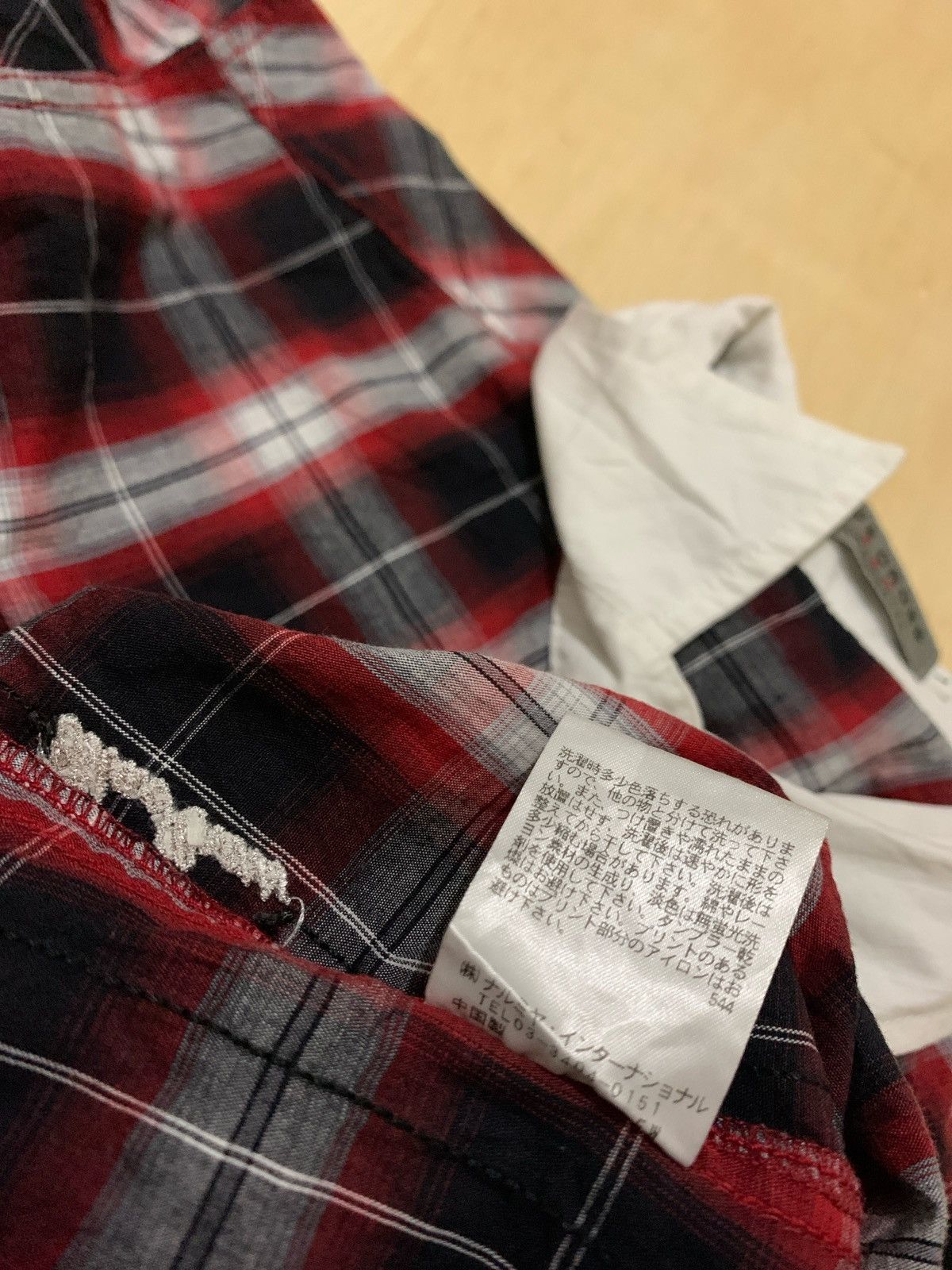 Hysteric Glamour × If Six Was Nine × Japanese Brand Blue Cross California U.S.A Shirt button up Size US M / EU 48-50 / 2 - 11 Thumbnail