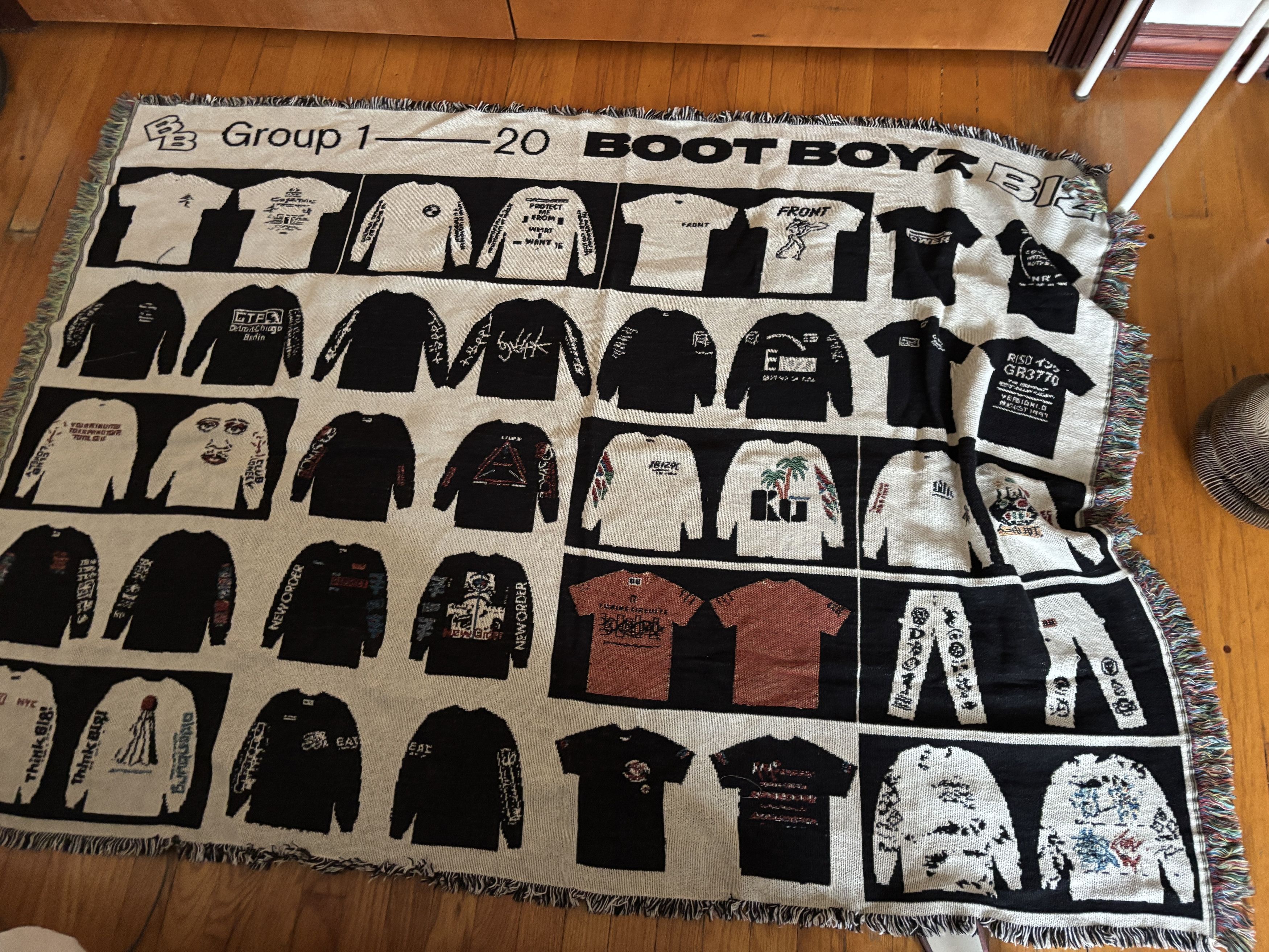 Boot Boyz Biz ブランケット Group 1-20 Archive Blanket – Boot Boyz Biz
