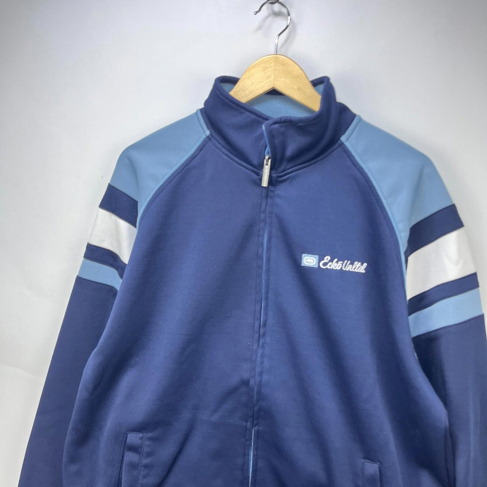 Ecko Unltd. Vintage Ecko UNLTD Track Zip-Up Jacket Medium Hip Hop Baggy Size US M / EU 48-50 / 2 - 2 Thumbnail
