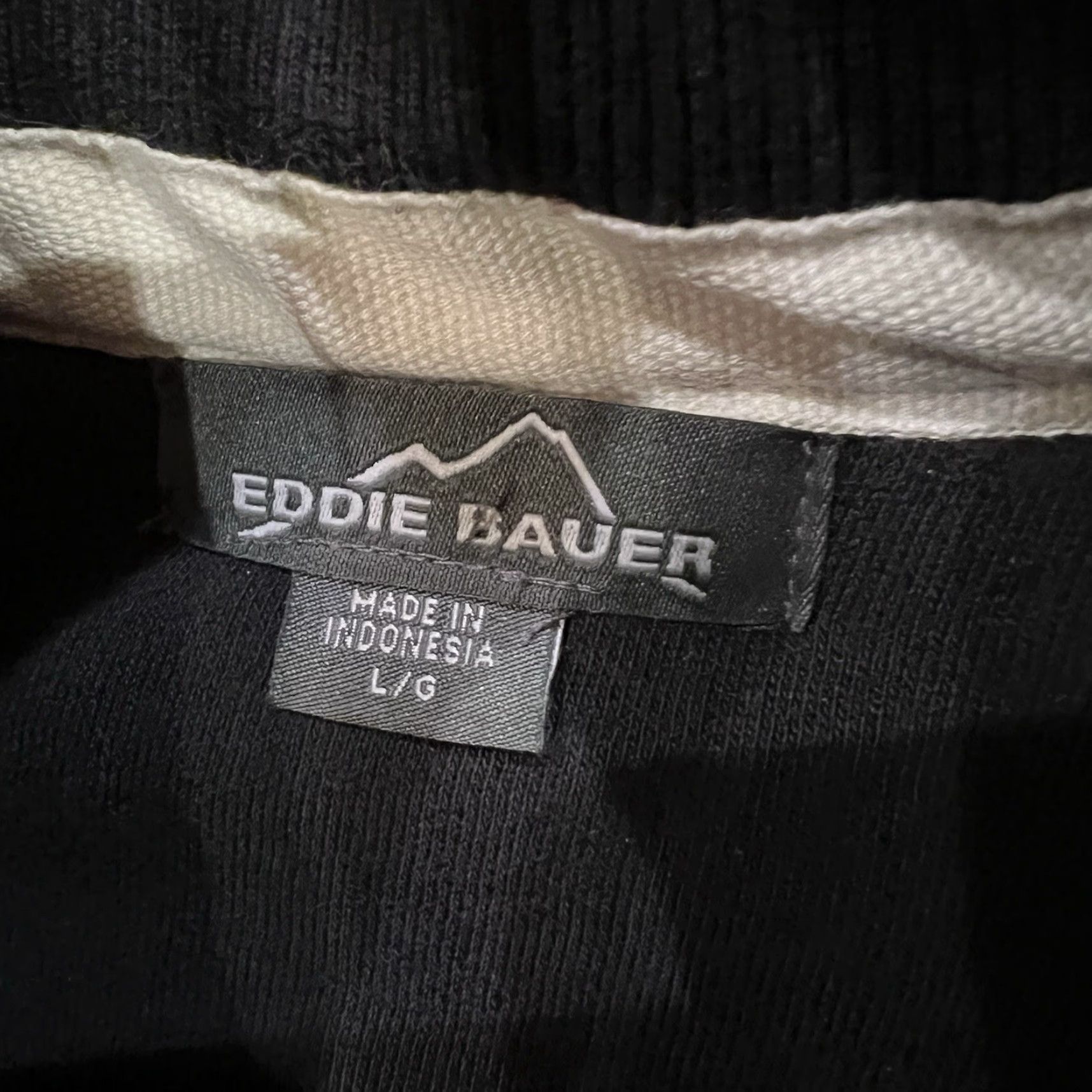 Eddie Bauer Eddie Bauer Jacket Women's Black Size L Full Zip Hooded Sherpa Lined Long Sleeve Size L / US 10 / IT 46 - 2 Thumbnail