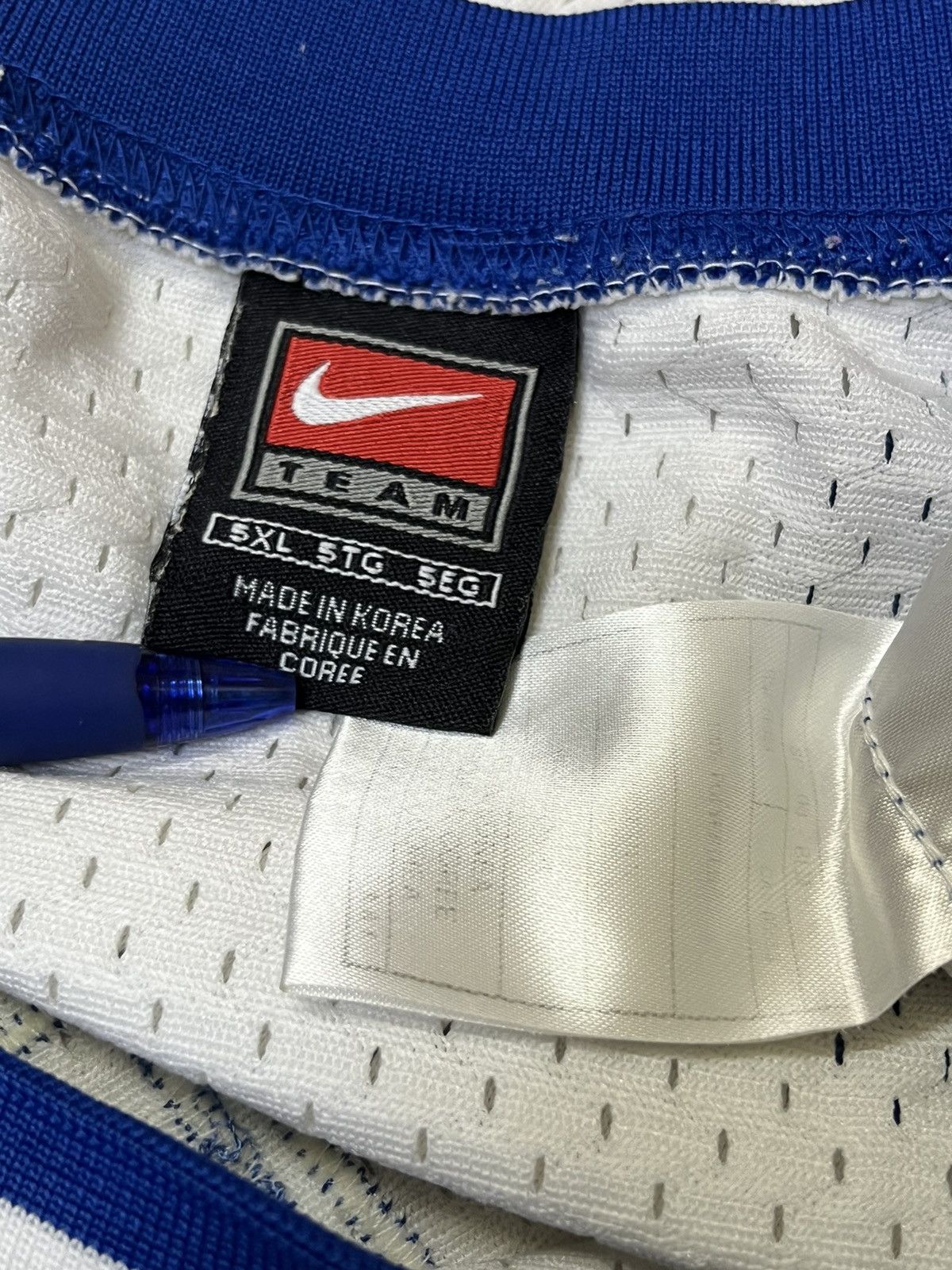 NBA × Nike × Supreme VINTAGE NIKE KANSAS CITY ROYALS “WEBBER #4” NBA 5XL JERSEY Size US XXL / EU 58 / 5 - 10 Thumbnail