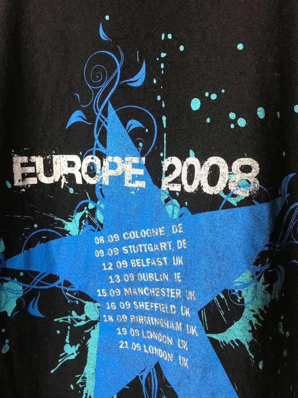 Band Tees 🔥 2008 Vintage Nickelback Europe Tour Band Tee Shirt Rare Size US L / EU 52-54 / 3 - 10 Thumbnail