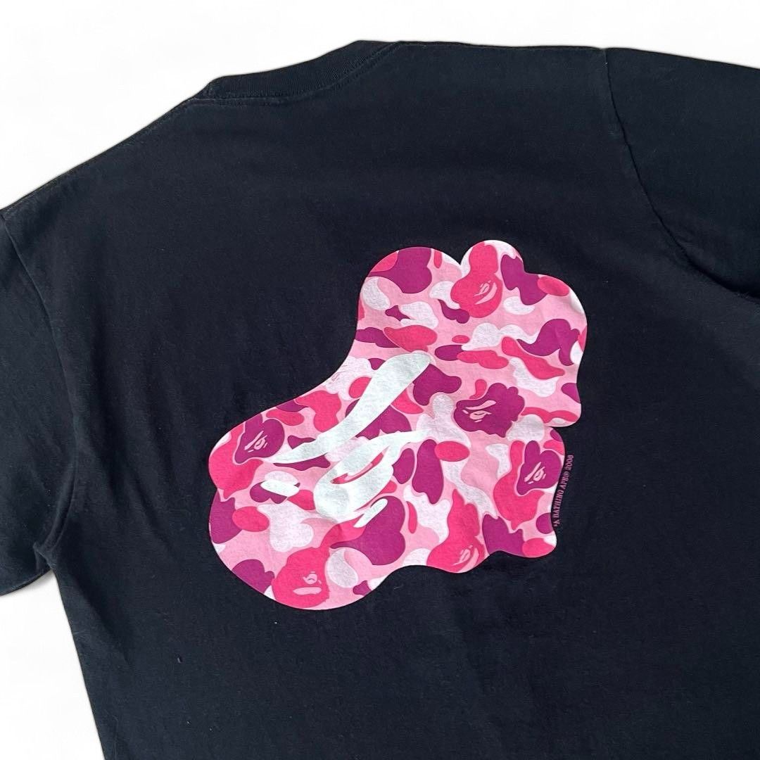 Bape A Bathing Ape (BAPE) - M 2006 Camo Pink Bapehead Black Size US M / EU 48-50 / 2 - 3 Thumbnail