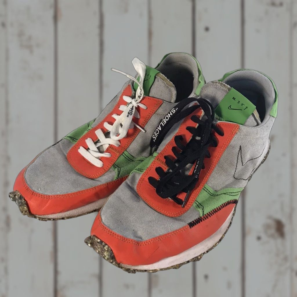 Nike Nike Daybreak Sneakers Men Size 12 Gray Orange Green Colorblock Athletic Running Casual Shoes Size US 12 / EU 45 - 1 Thumbnail