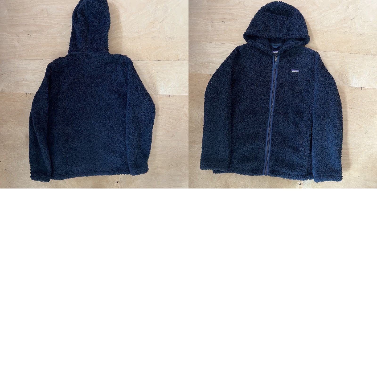 Patagonia Patagonia Los Gatos Jacket Girls XL Blue Fleece Full Zip Hooded Outerwear Size XL / US 12-14 / IT 48-50 - 8 Thumbnail