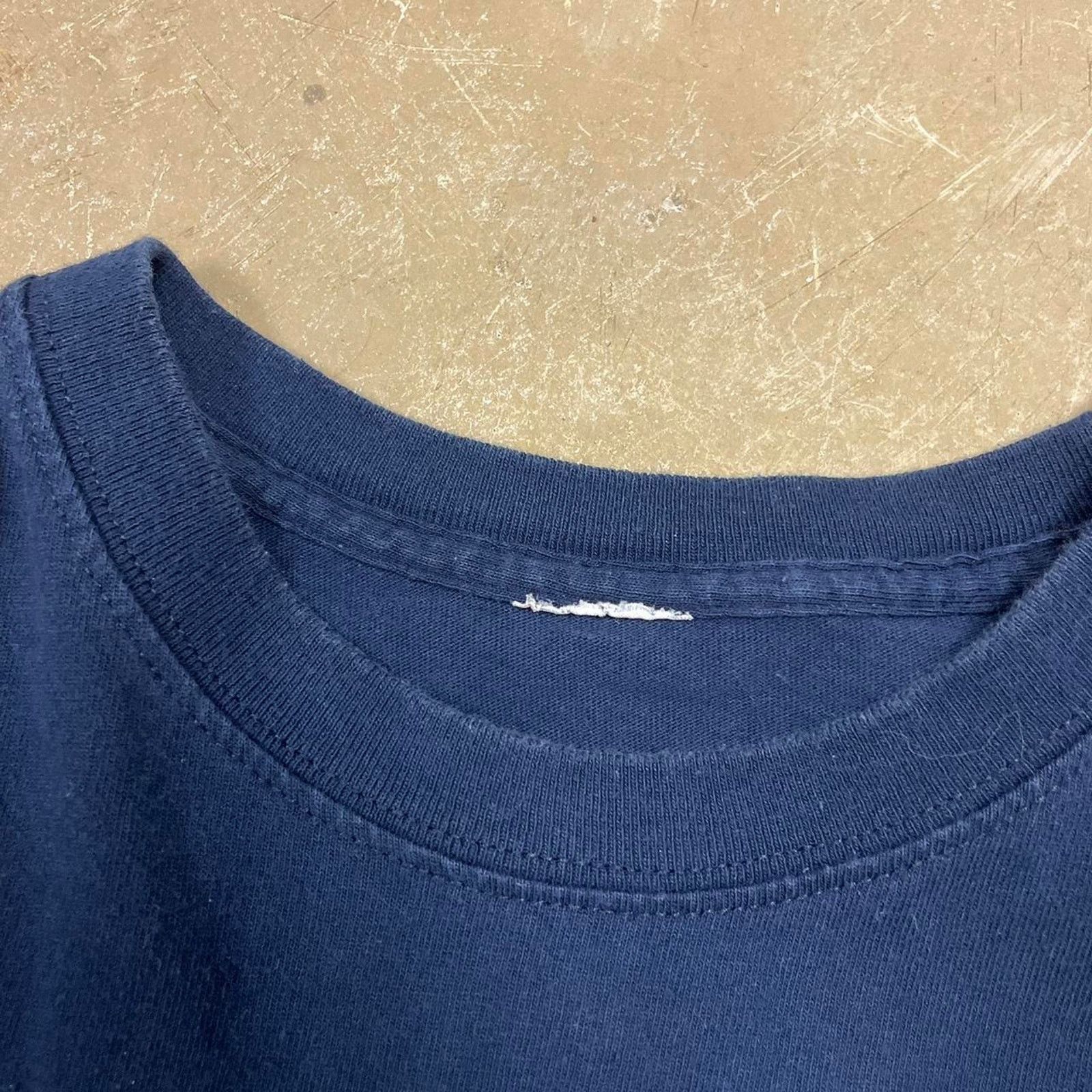 & Other Stories Navy blue Playa Del Carmen Mexico cotton t-shirt size large Size US L / EU 52-54 / 3 - 2 Thumbnail