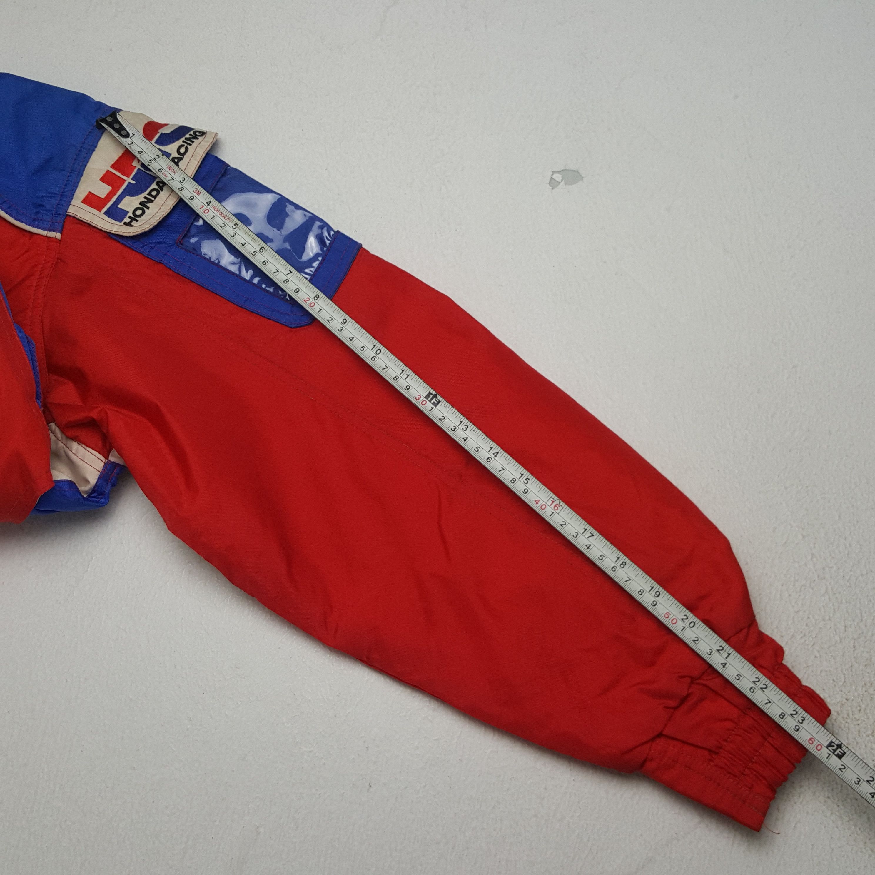 Honda × Vintage Vintage Honda Racing Accelere Metz Bikers Jacket Size US L / EU 52-54 / 3 - 7 Thumbnail