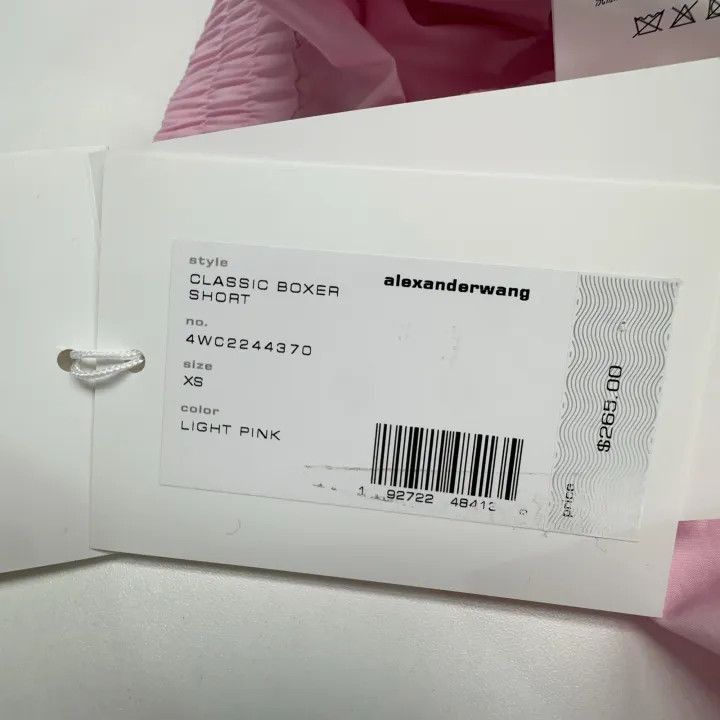 Alexander Wang Alexander Wang Logo Casual Shorts in Pink - Size 23" - 3 Thumbnail