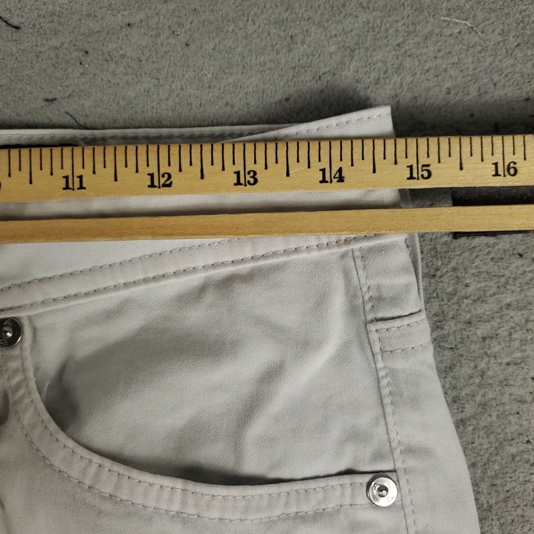 Vintage VINTAGE AG Adriano Goldschmied Jeans Mens 28x34 Straight Fit Cotton Denim Gray 2010s Fall Mens Size US 28 / EU 44 - 3 Thumbnail