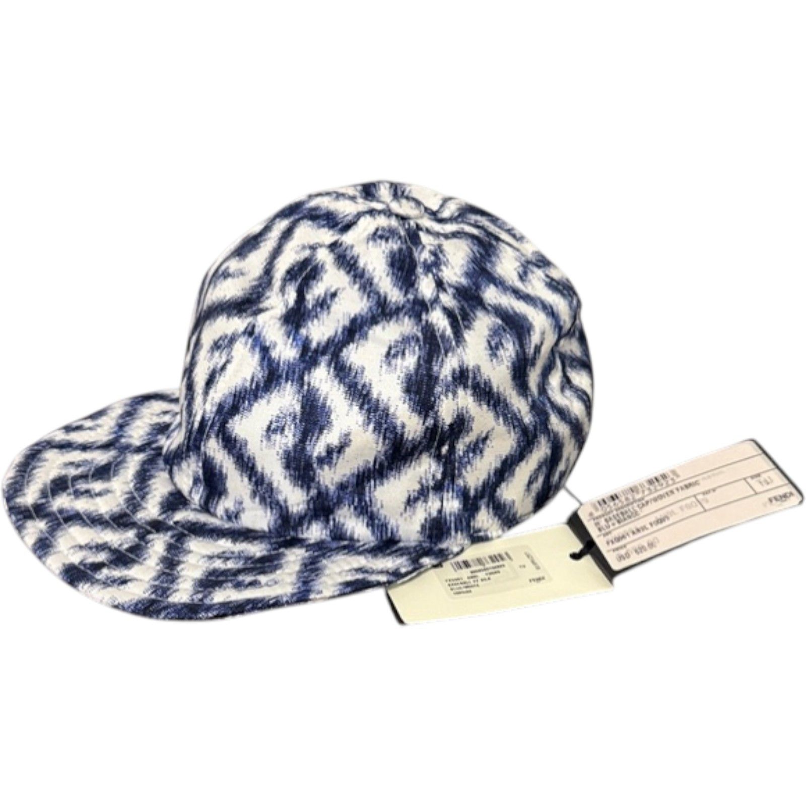Fendi Fendi FF Monogram Silk Baseball Cap Size ONE SIZE - 4 Thumbnail