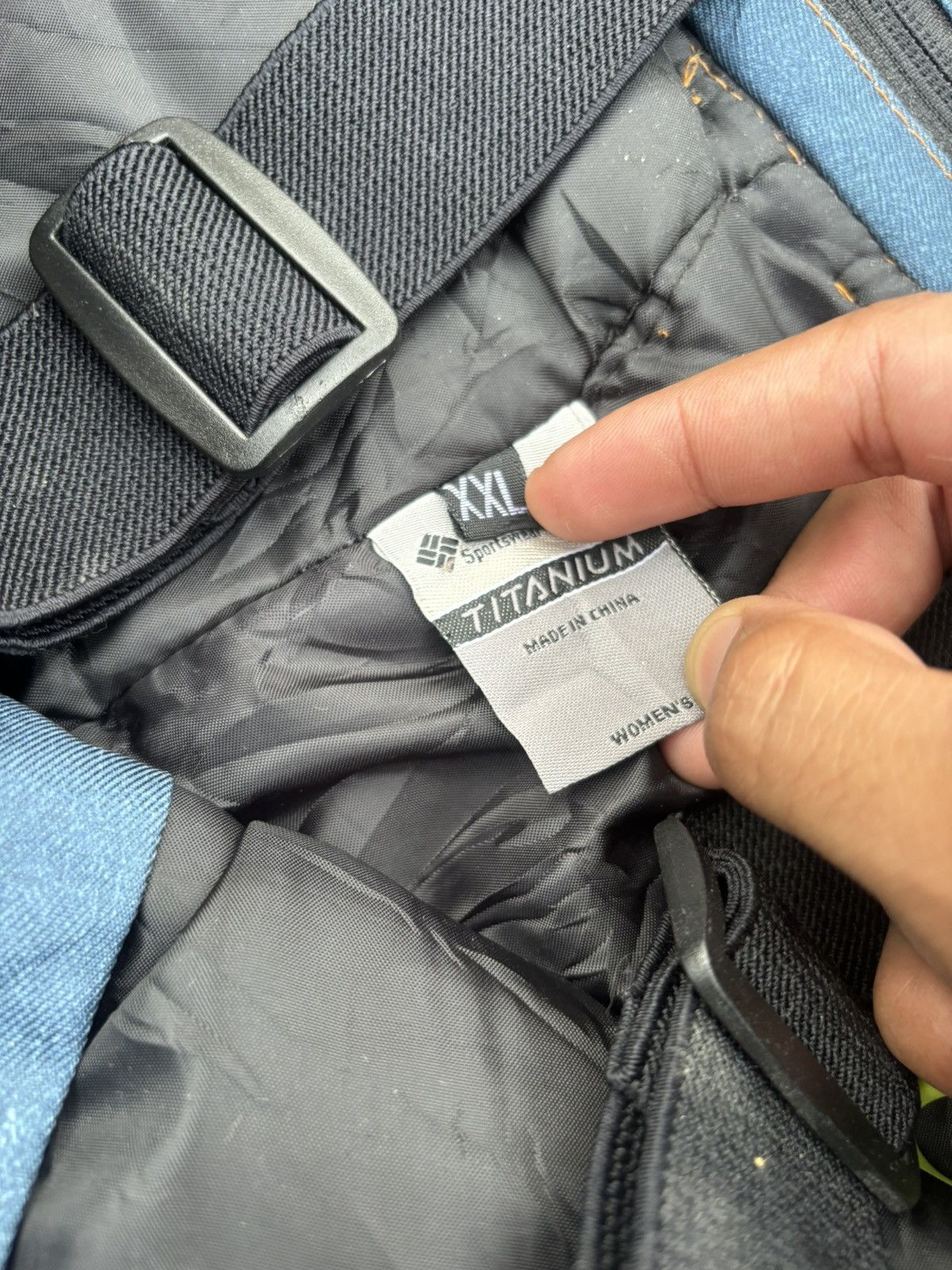 Japanese Brand × Sports Specialties ⛷️ RARE DESIGN VINTAGE COLUMBIA SKIWEAR PANTS Size US 39 - 12 Thumbnail