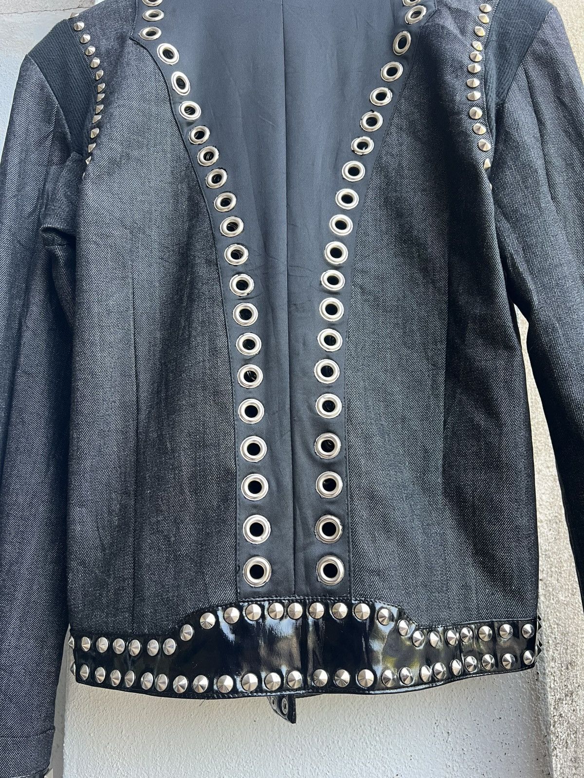 Vintage Vintage Tojo Denim Studded Custom Punk Beauty Beast Jacket Size US M / EU 48-50 / 2 - 10 Thumbnail