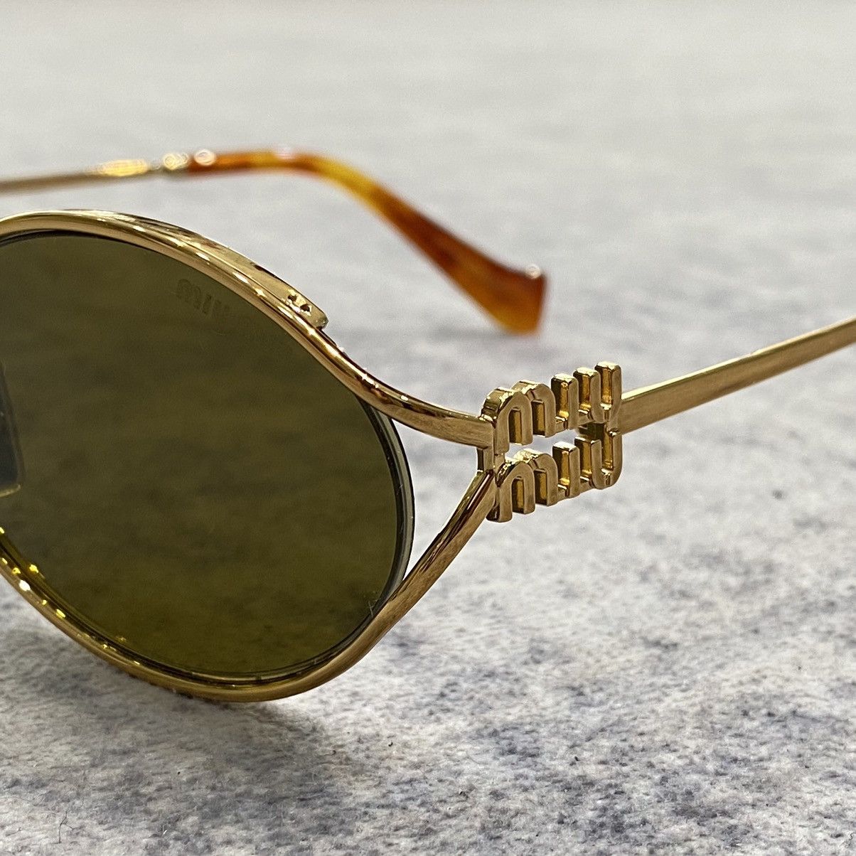 Miu Miu MIU MIU 0MU 0MU 52YS 7OE01T Size ONE SIZE - 2 Thumbnail