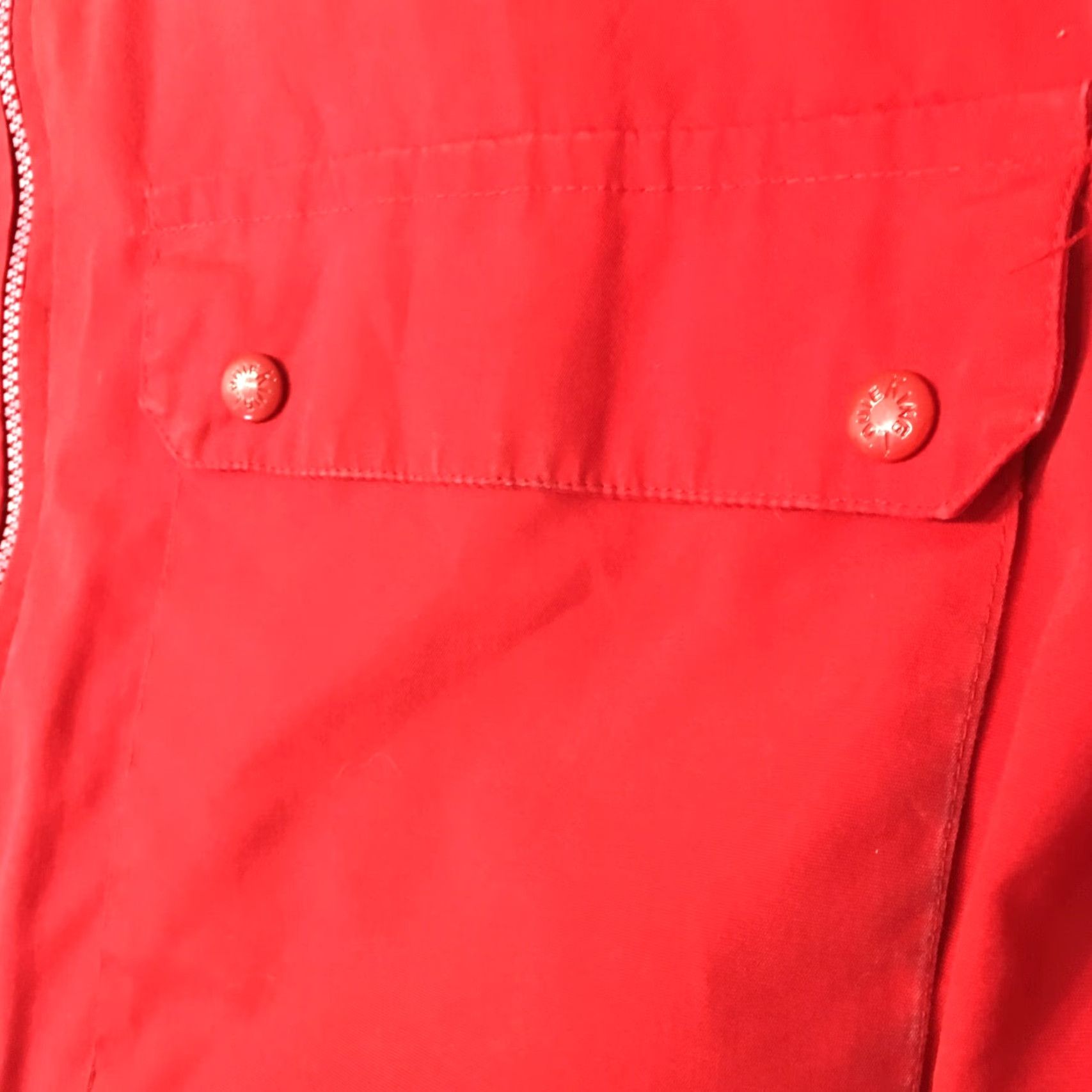 Vintage King Louie Pro Fit VTG Jacket L Red Zip Embroidered USA Windbreaker MENS Size US L / EU 52-54 / 3 - 6 Thumbnail