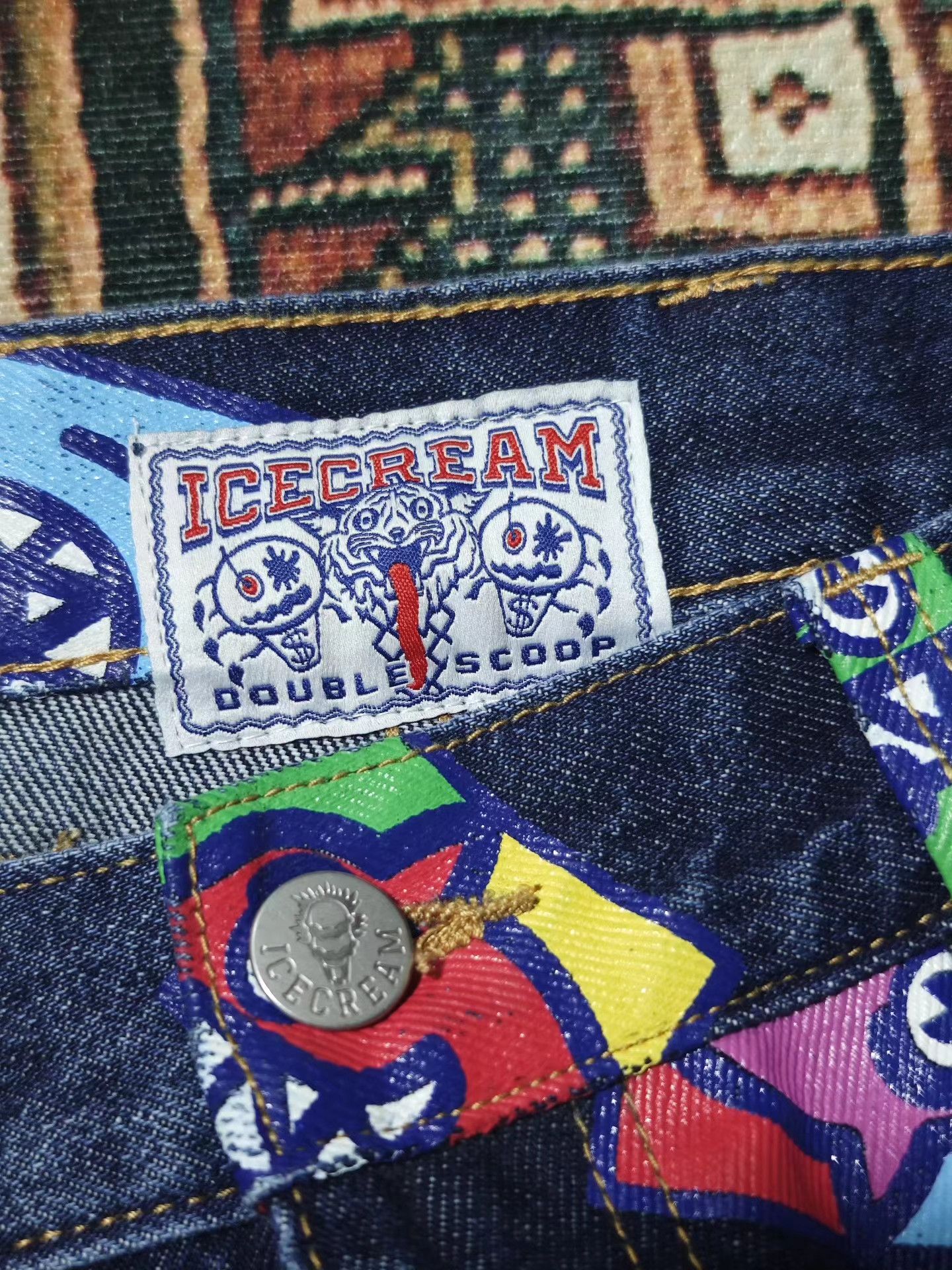 Billionaire Boys Club Billionaire Boys Club Flying Dog Jeans Size US 34 / EU 50 - 5 Thumbnail
