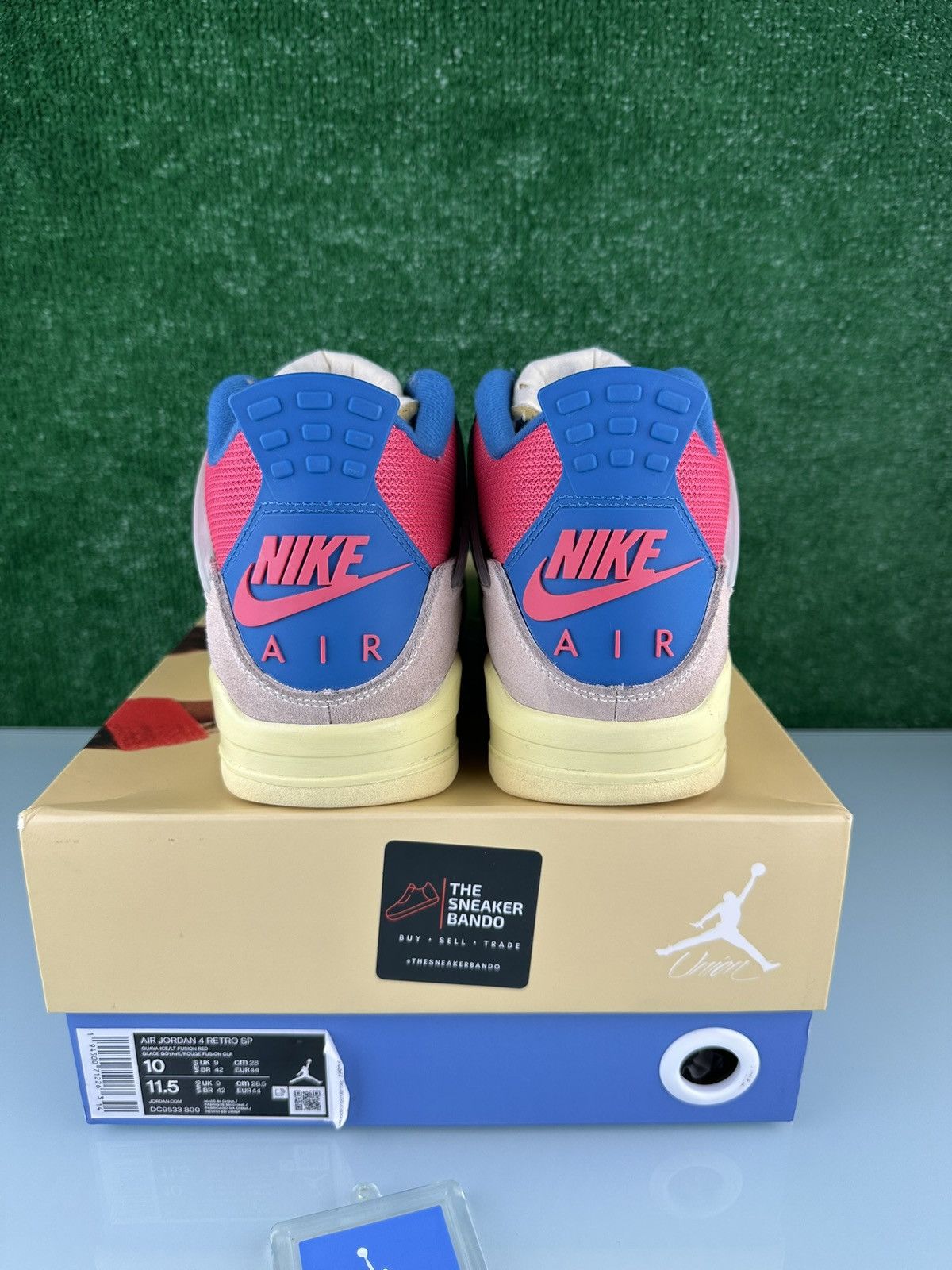 Jordan Brand Jordan 4 Retro x Union LA Mid Guava Ice size 10 Size US 10 / EU 43 - 7 Thumbnail