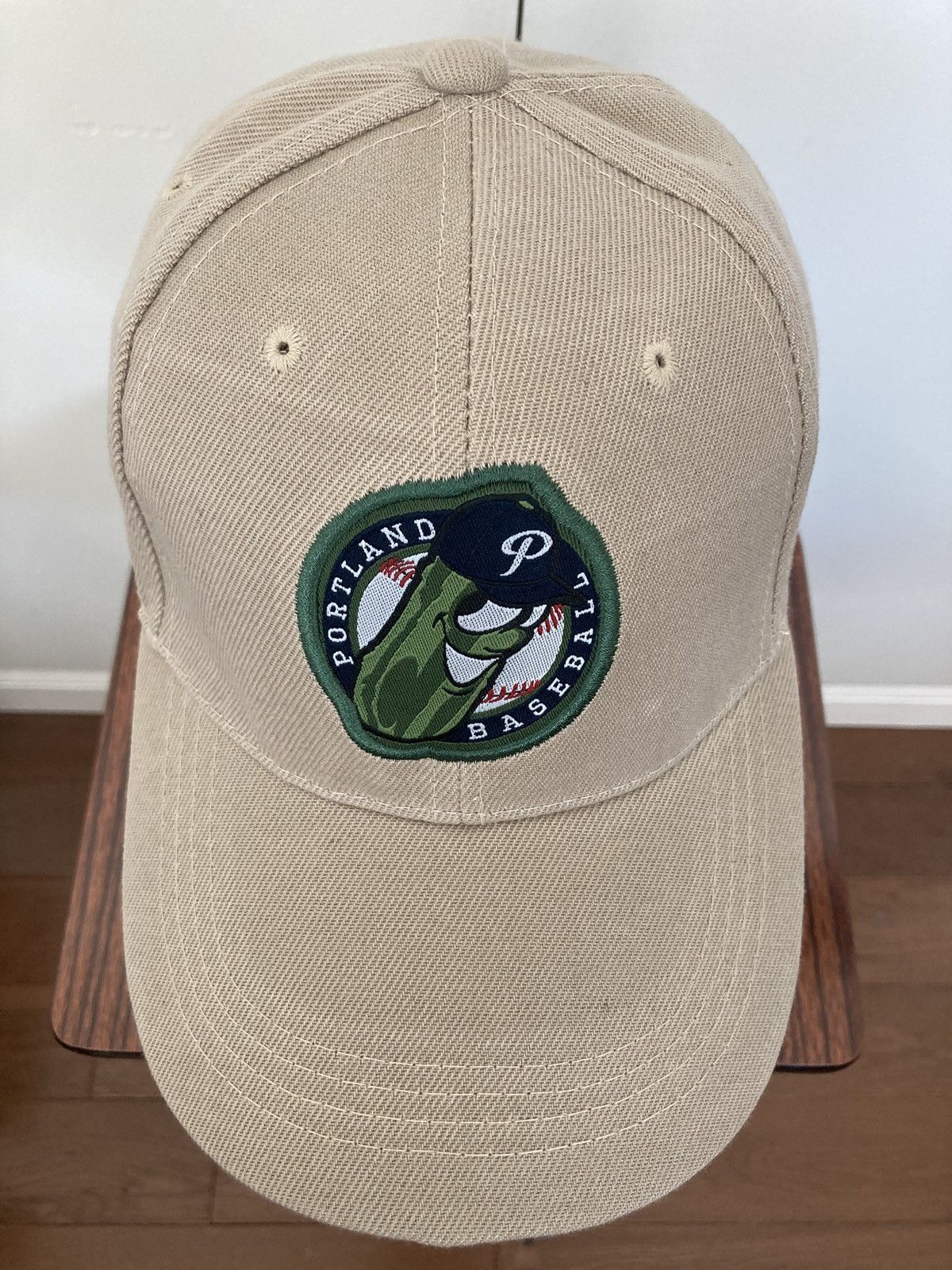 Vintage PORTLAND PICKLES STRAP BACK HAT BASEBALL WEST COAST LEAGUE Size ONE SIZE - 4 Thumbnail