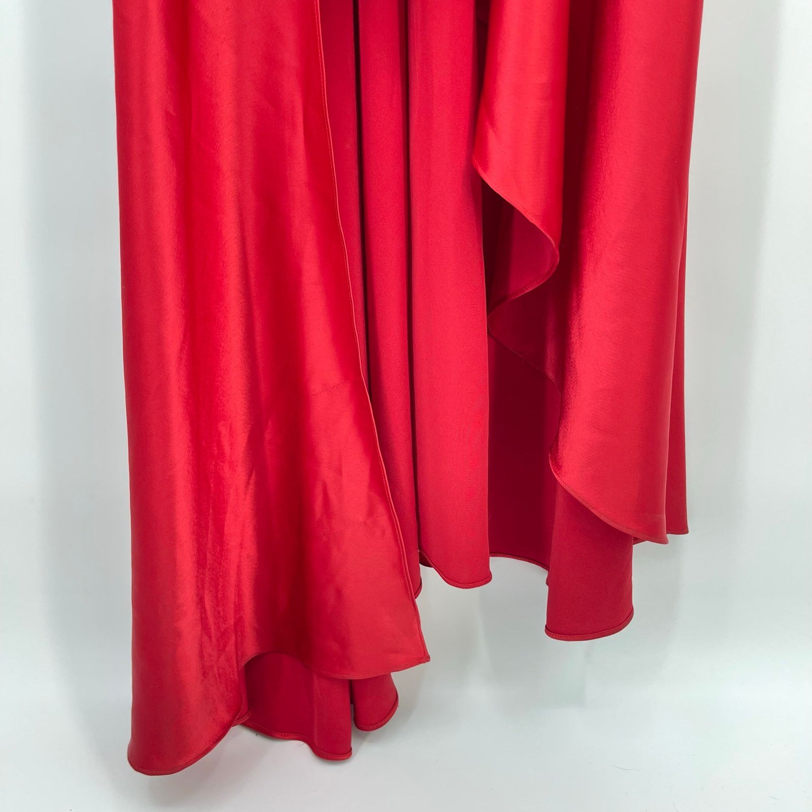 BIMBA Y LOLA Bimba y Lola x Palomo Spain | NWT Red Satin Maxi Dress M Size M / US 6-8 / IT 42-44 - 10 Thumbnail