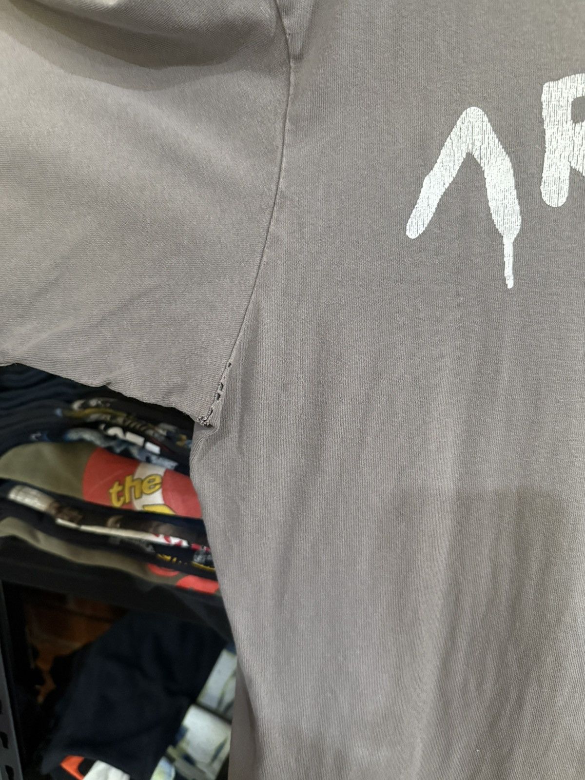Uniqlo × Vintage Thrashed Crazy Trouble Andrew Art Chaos Real Buy Faded Tee Size US XL / EU 56 / 4 - 11 Thumbnail
