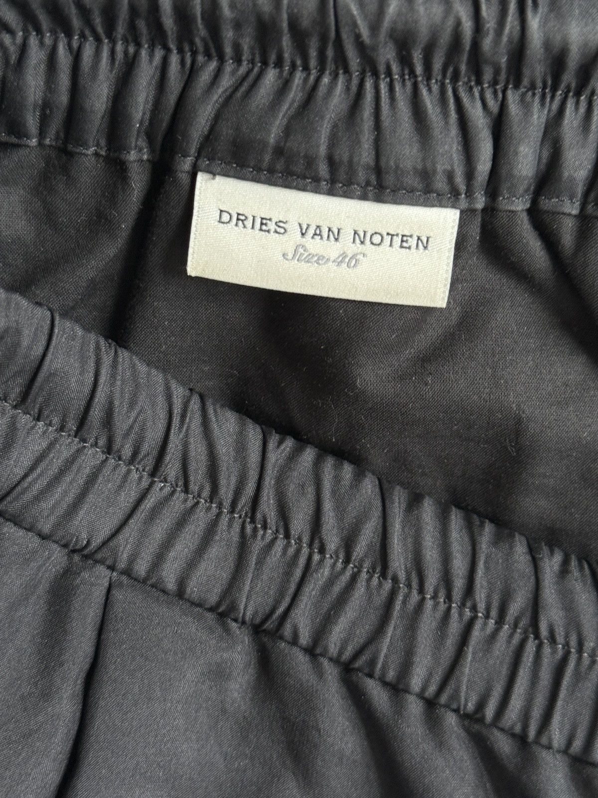 Dries Van Noten Black Satin joggers - Dries van Noten Size US 30 / EU 46 - 3 Thumbnail