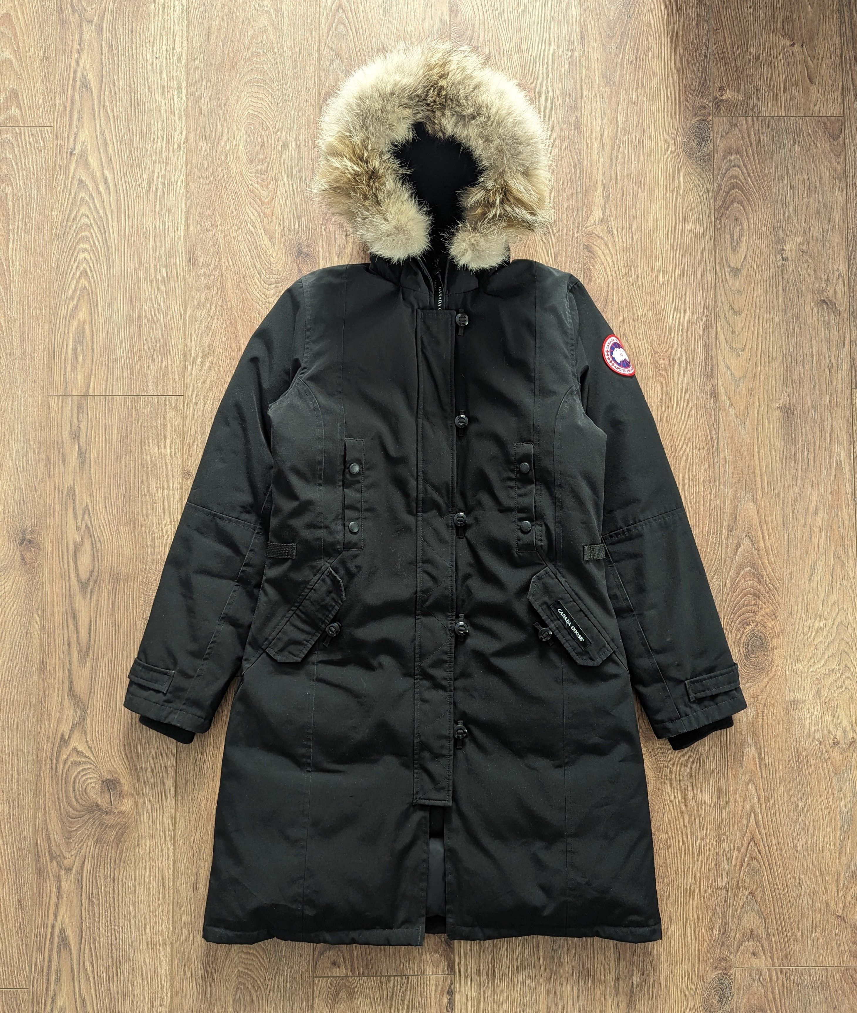 Canada goose kensington parka black online