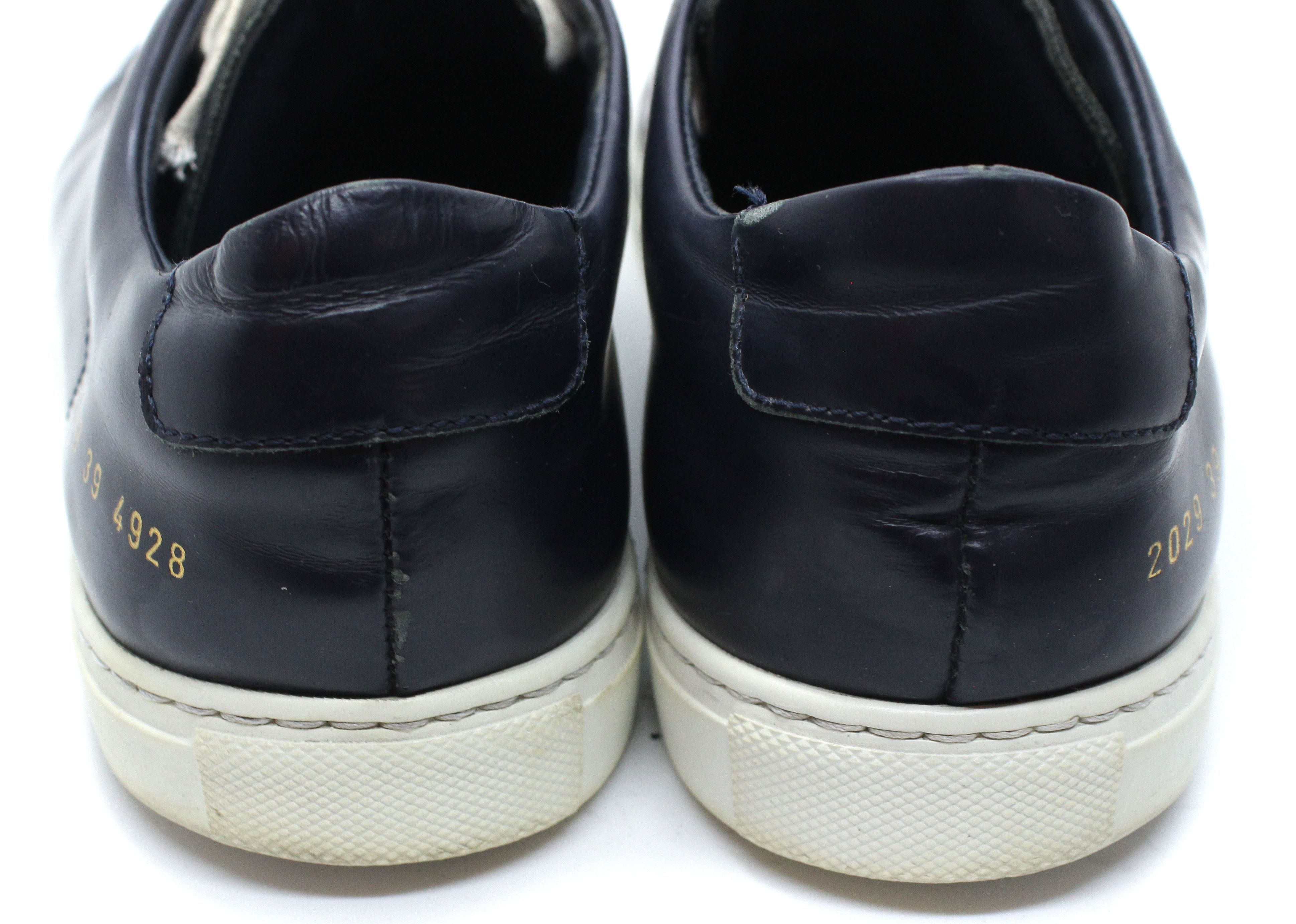 Common Projects Achilles Low Leather Sneakers Size US 6 / EU 39 - 3 Thumbnail
