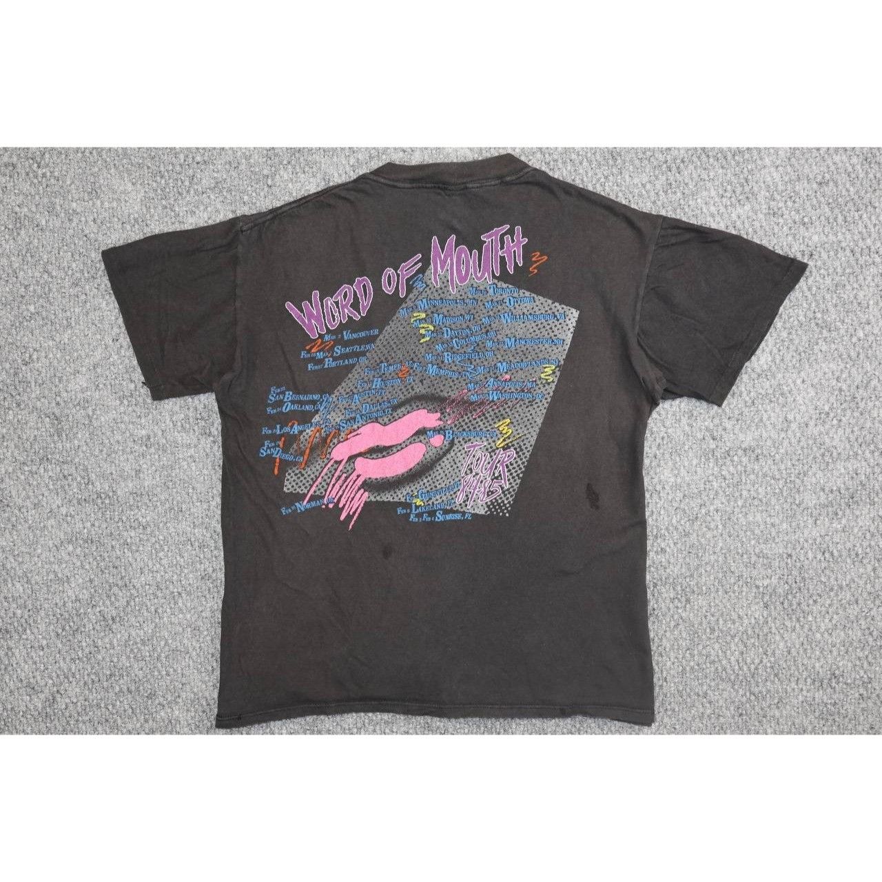 Vintage Vintage The Kinks 1984-1985 Word of Mouth Tour Size L Size US L / EU 52-54 / 3 - 2 Thumbnail