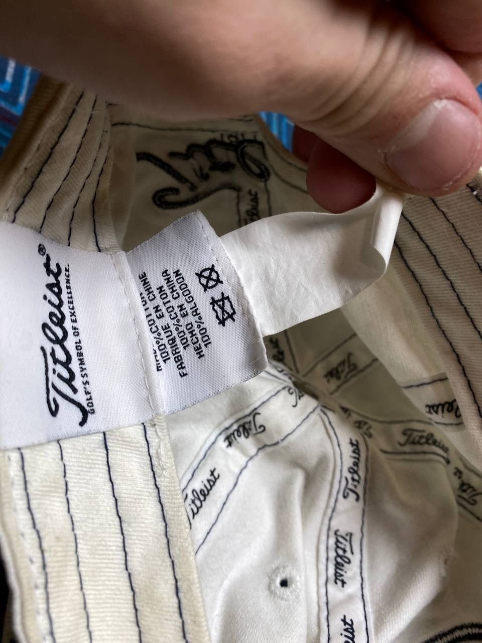 Titleist Hats white big logo Vintage Titleist Cap Y2K streetwear Size ONE SIZE - 3 Thumbnail