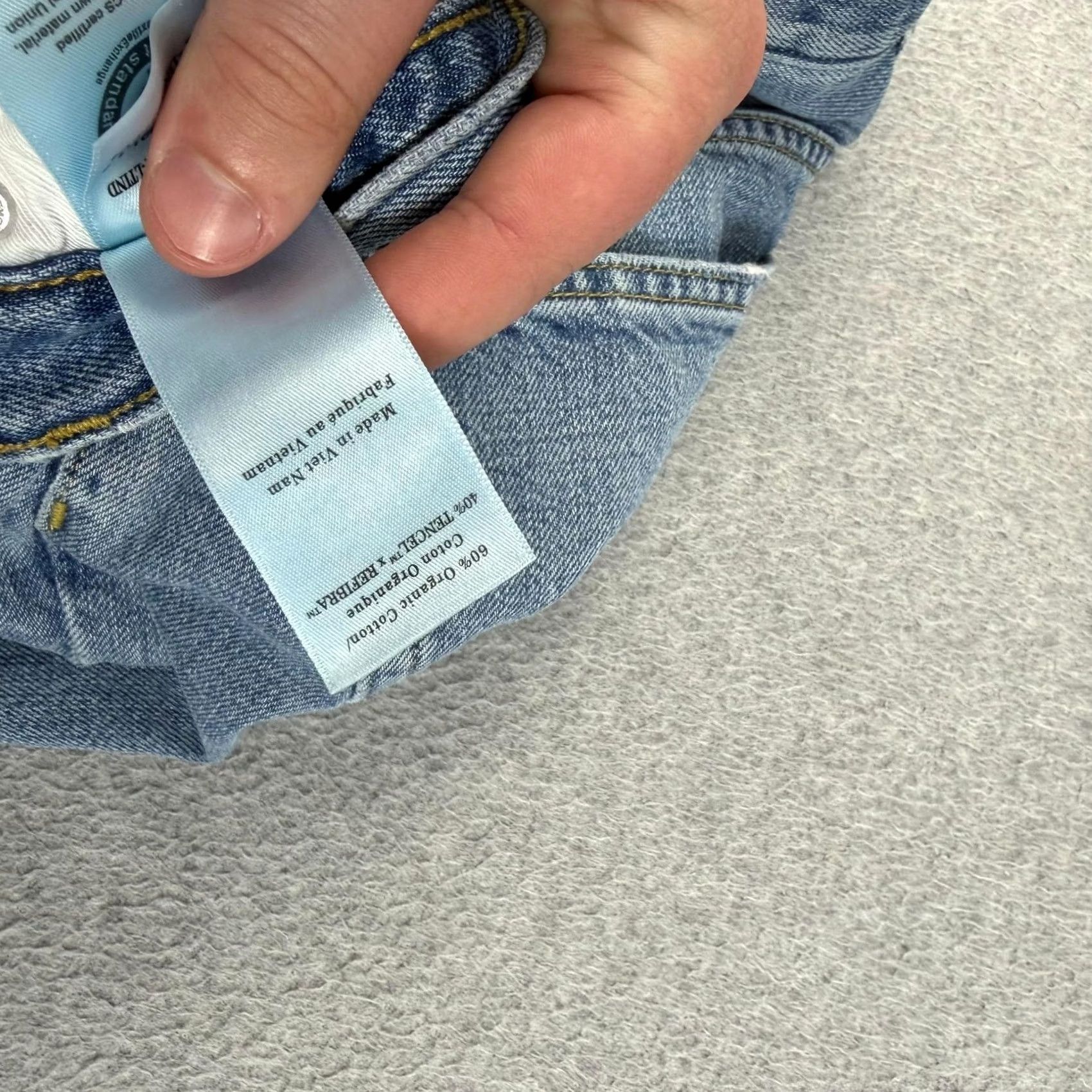 Everlane Everlane Jeans Women 29R Blue The Runaround Light Wash Ankle Cropped Denim Pant Size 29" - 6 Thumbnail
