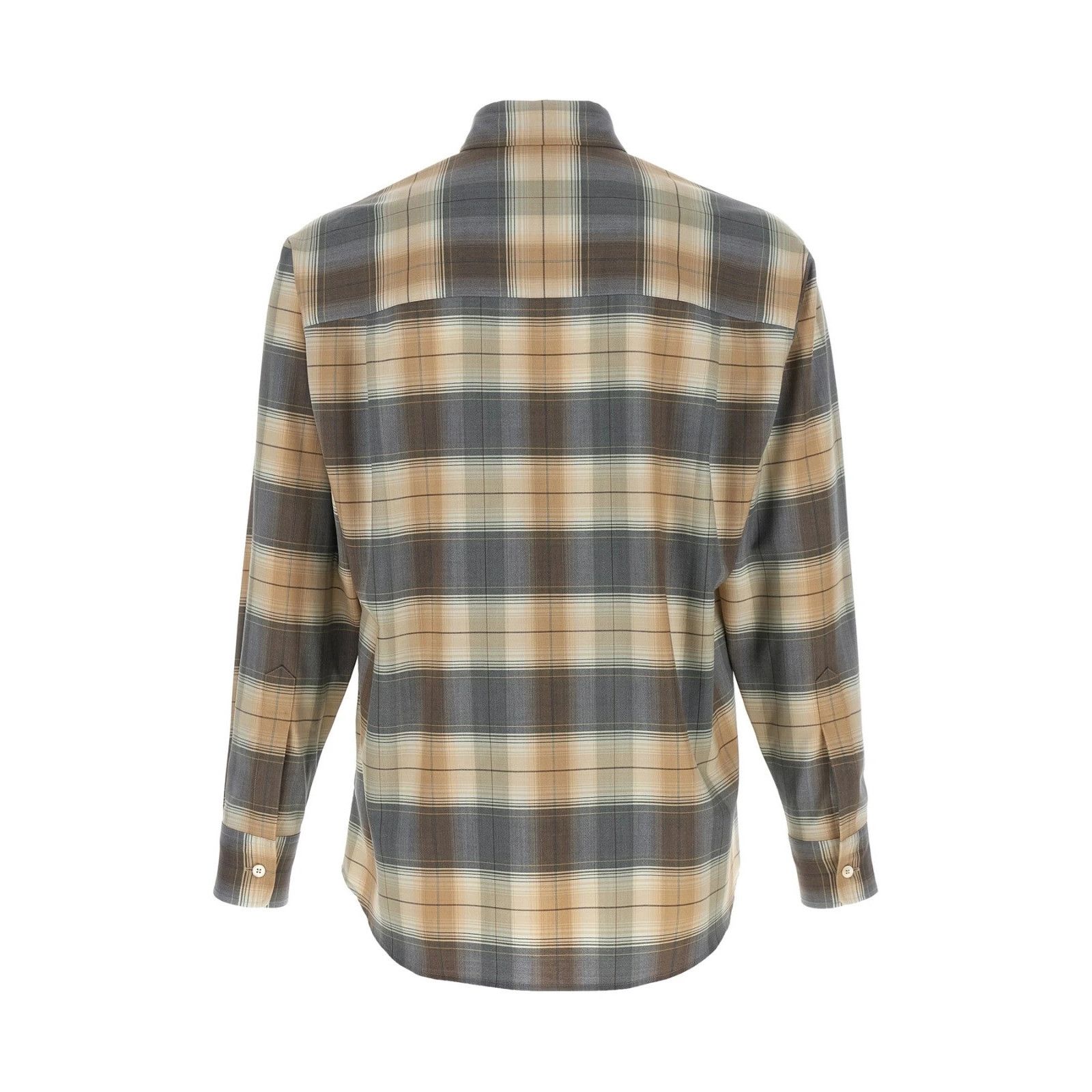 Auralee AURALEE Multicolor Check Shirt New & Authentic (Men's size:X Size US XXL / EU 58 / 5 - 2 Thumbnail