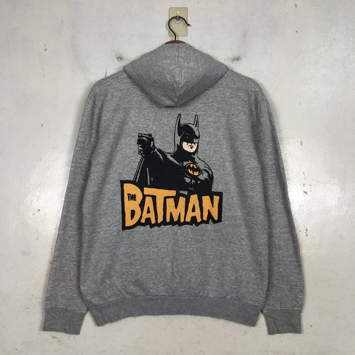 Japanese Brand 📌Vintage Hoodie Pull Over Batman Big Logo Size US M / EU 48-50 / 2 - 10 Thumbnail