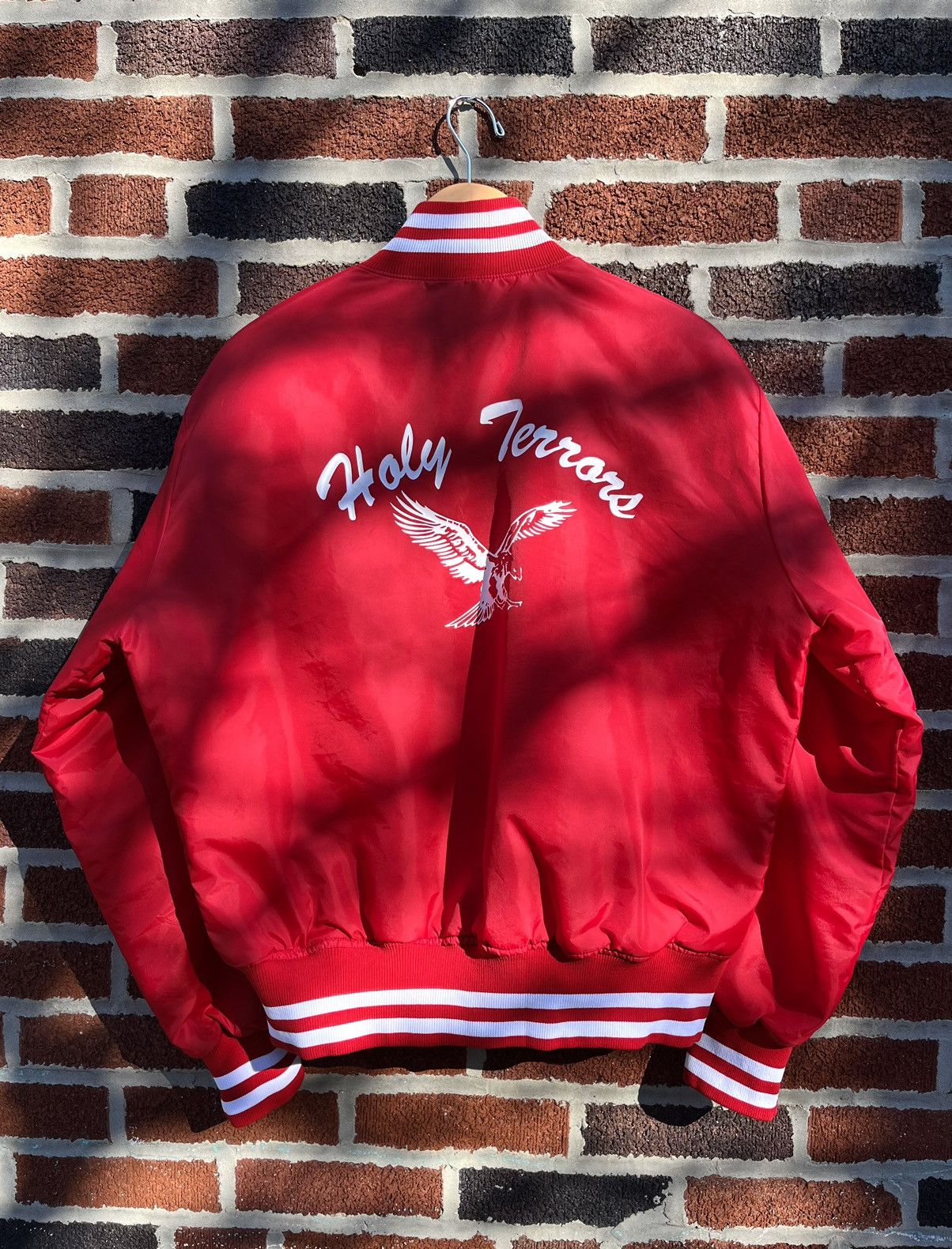 MLB Vintage 90’s Maple “Holy Terrors” Varsity Jacket Size US M / EU 48-50 / 2 - 21 Thumbnail