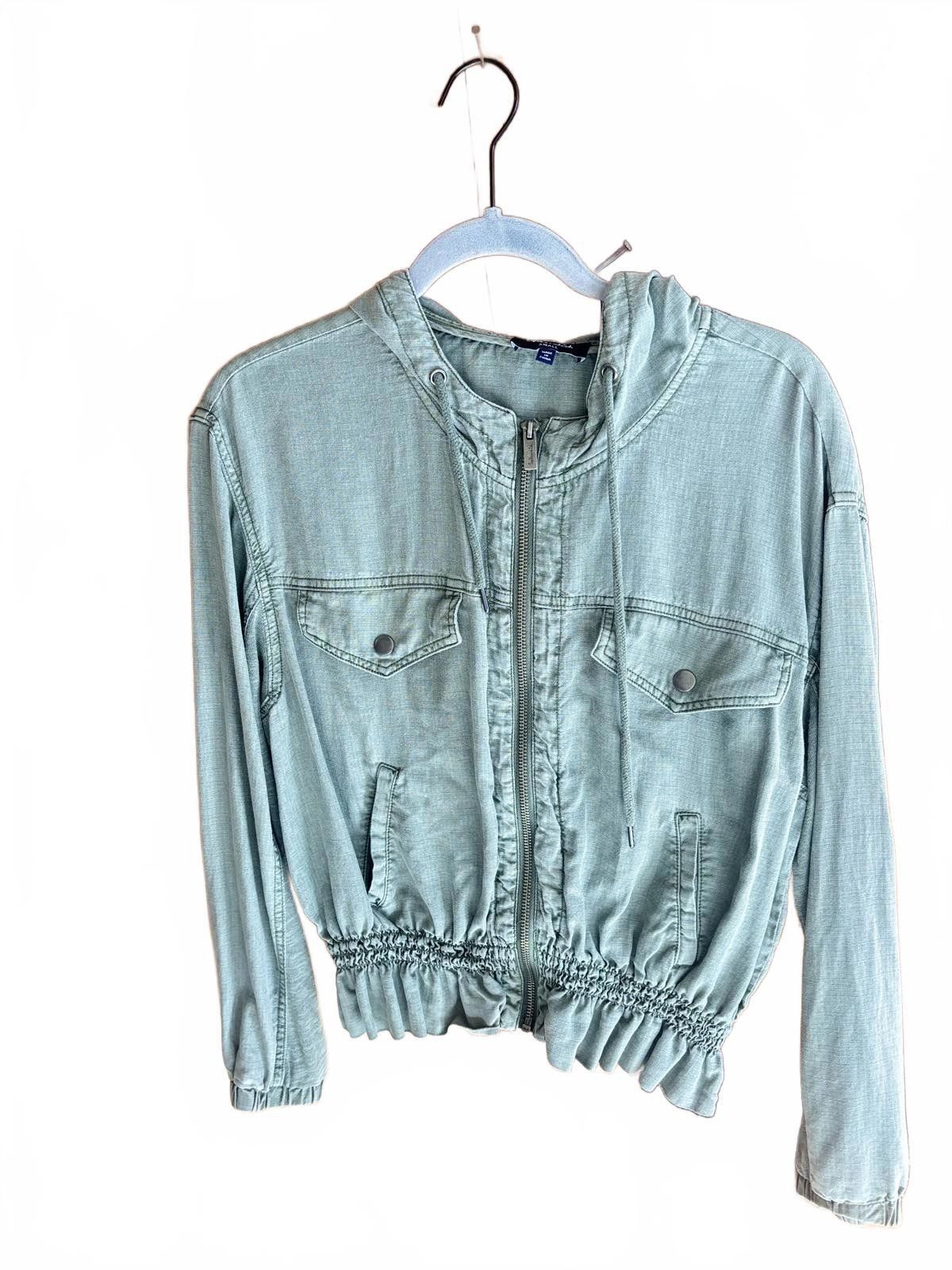 Splendid Splendid Small Utility Jacket in Light Green Size S / US 4 / IT 40 - 2 Thumbnail