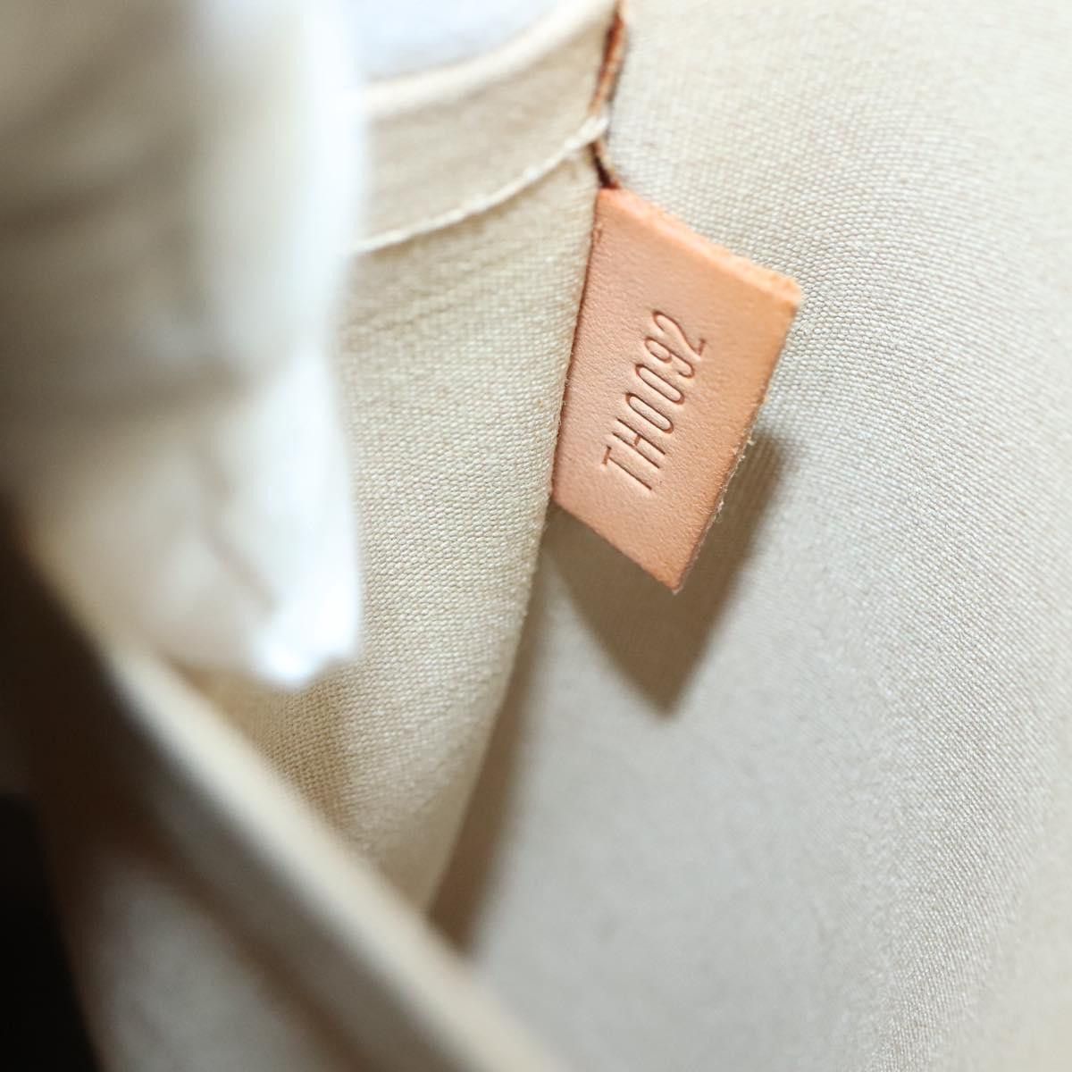 Louis Vuitton LOUIS VUITTON Monogram Vernis Reade MM Hand Bag Beige M91141 Size ONE SIZE - 12 Thumbnail
