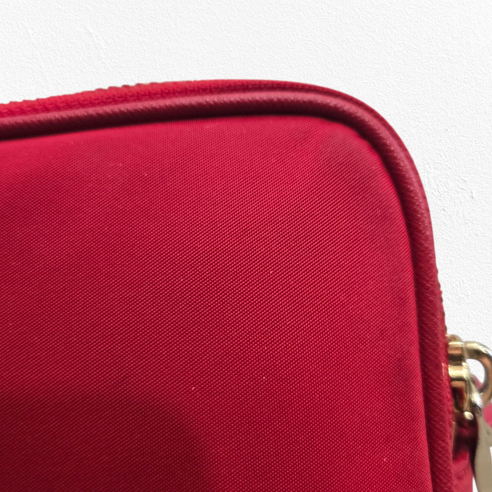 Kate Spade Red Nylon Crossbody Bag Purse Adjustable Strap Size ONE SIZE - 9 Thumbnail