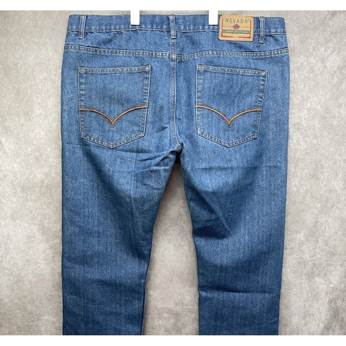 Other VTG Nevada Superior Quality Jeans Straight Fit Denim Blue Je Size US 40 / EU 56 - 1 Thumbnail
