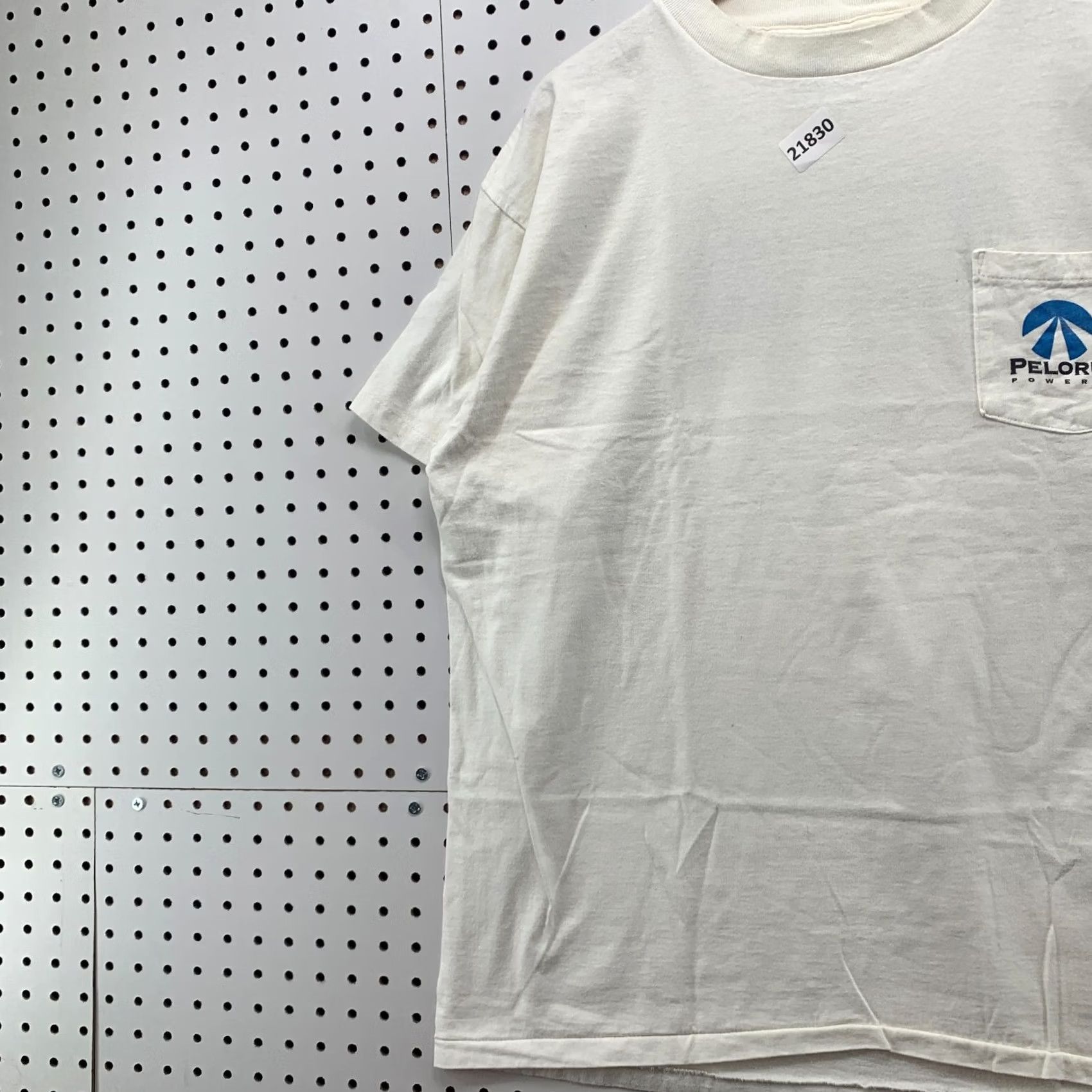 Vintage VINTAGE Computer Vison Pelorus Pocket Shirt XL White Single Stitch Mens 24x29.5 Size US XL / EU 56 / 4 - 4 Thumbnail