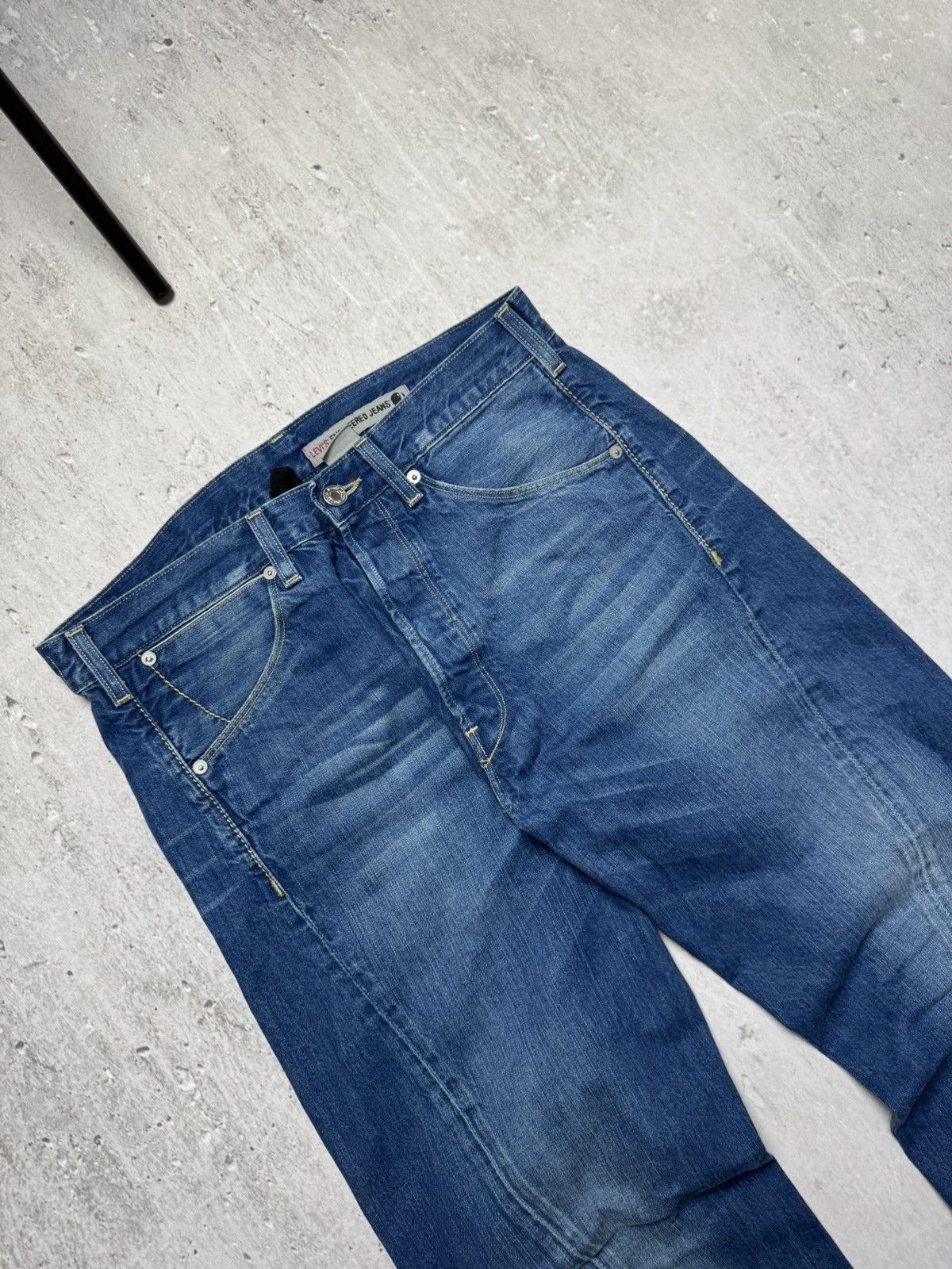 Levi's Vintage Levi's Engineered Jeans 4 Pocket Denim Size US 32 / EU 48 - 6 Thumbnail