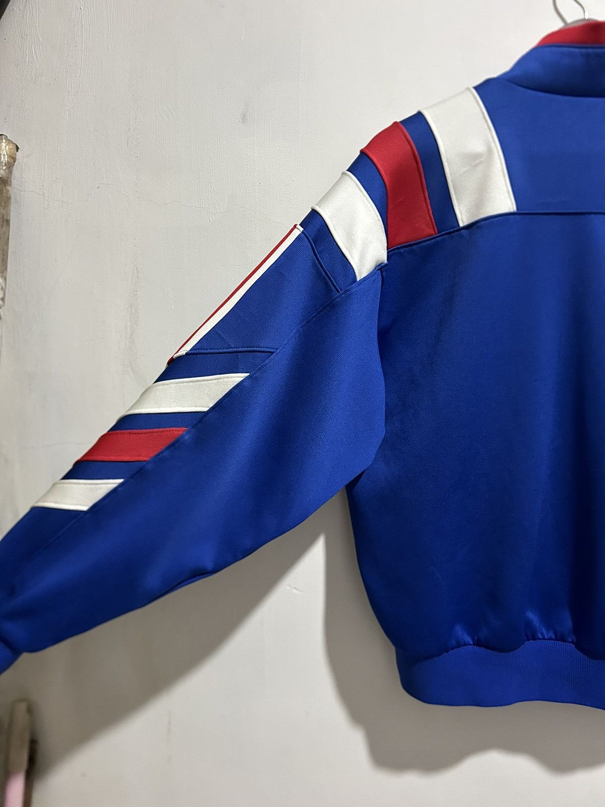 Adidas Vintage 1980s Adidas Descente 3 Stripes Track Jacket Size US L / EU 52-54 / 3 - 8 Thumbnail