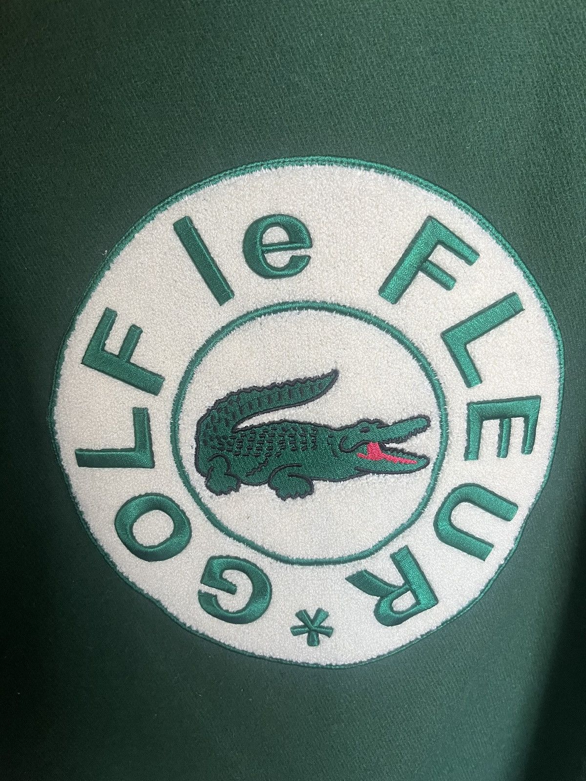 Golf le Fleur × Lacoste Golf le Fleur x Lacoste Green Varsity Jacket Size US M / EU 48-50 / 2 - 5 Thumbnail