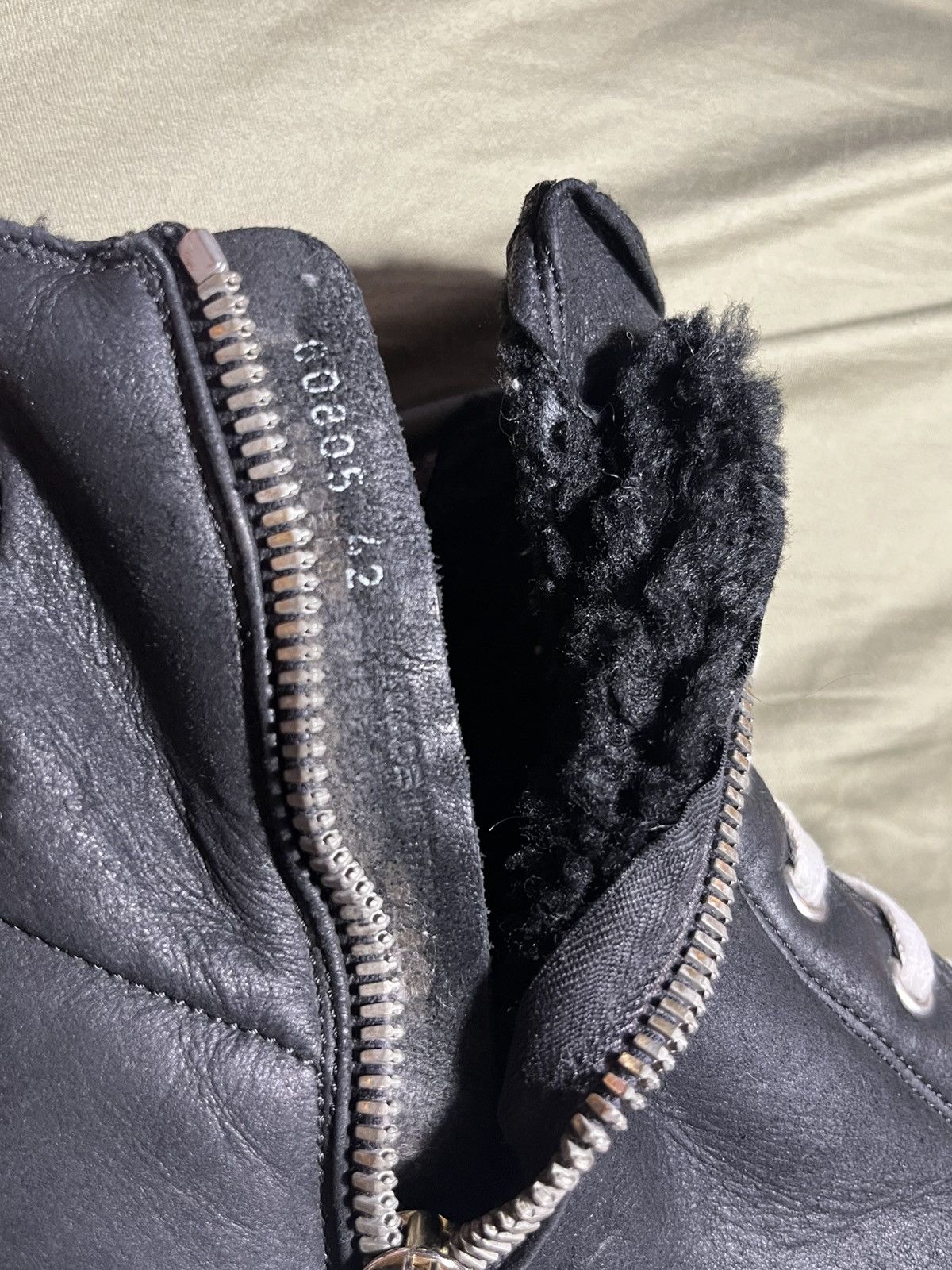 Rick Owens Rick owens shearling ramones Size US 9.5 / EU 42-43 - 10 Thumbnail
