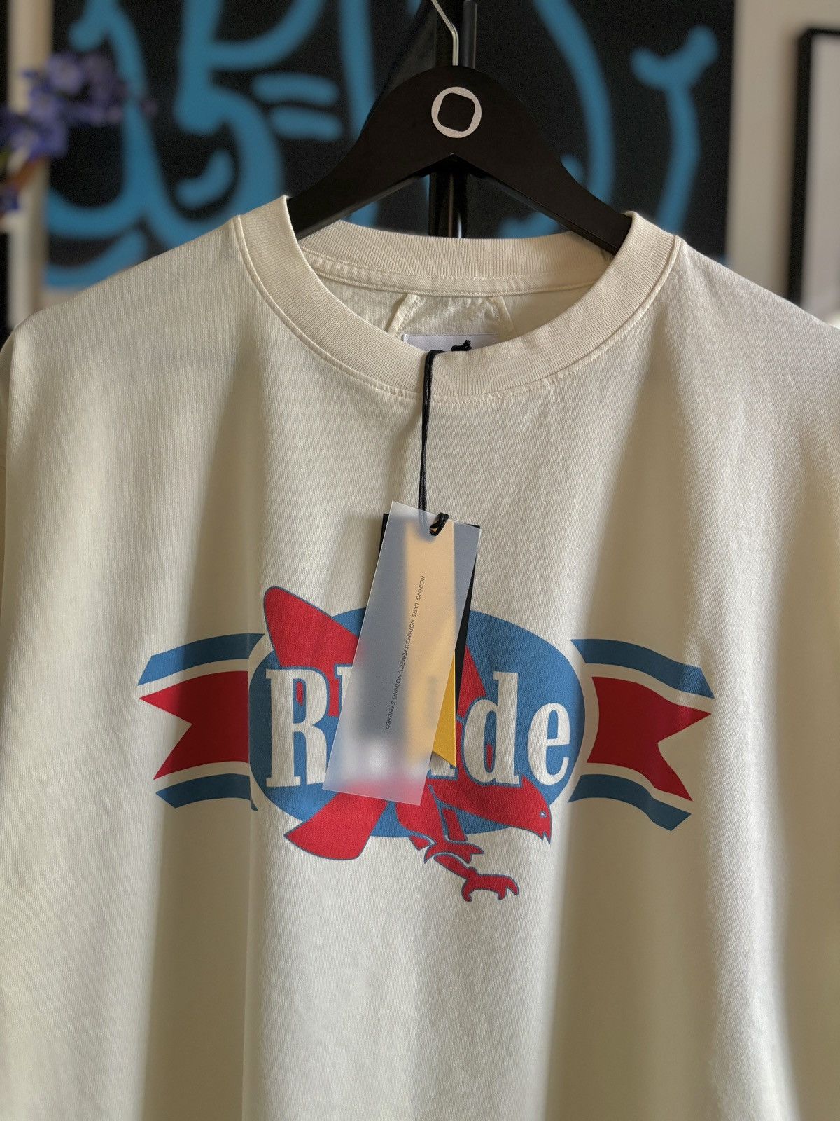 Rhude RHUDE EAGLE LOGO TEE Size US S / EU 44-46 / 1 - 5 Thumbnail