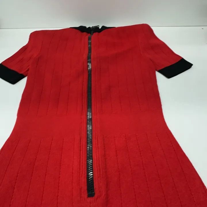 Balmain Balmain Color Block Fitted Short Dress -2507 Size US 38 / EU 54 - 5 Thumbnail
