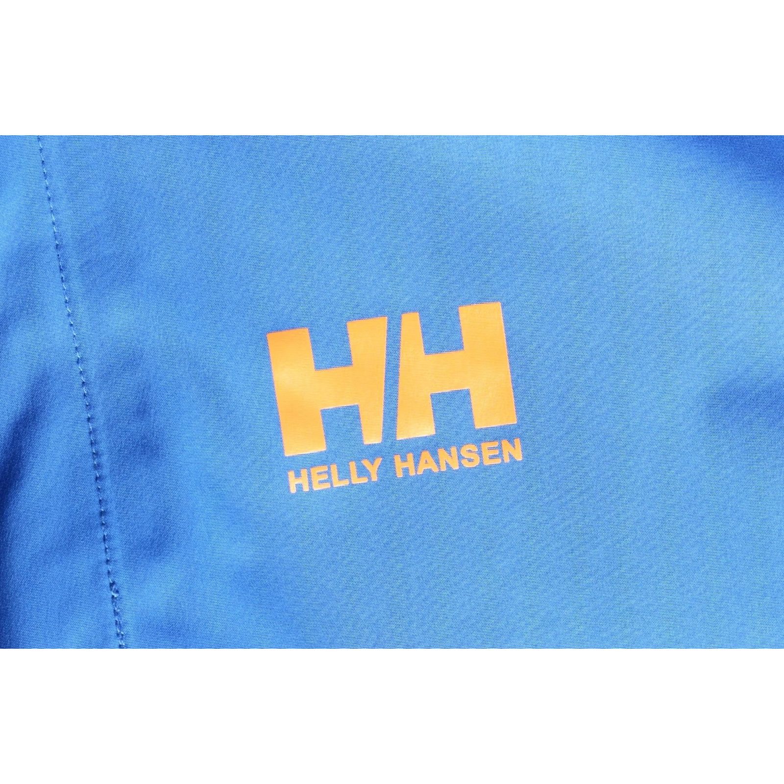 Helly Hansen Helly Hansen Seven Rain Jacket Men M Hooded Waterproof MJ6542 Blue Regular Size M Jeans? Size US M / EU 48-50 / 2 - 6 Thumbnail