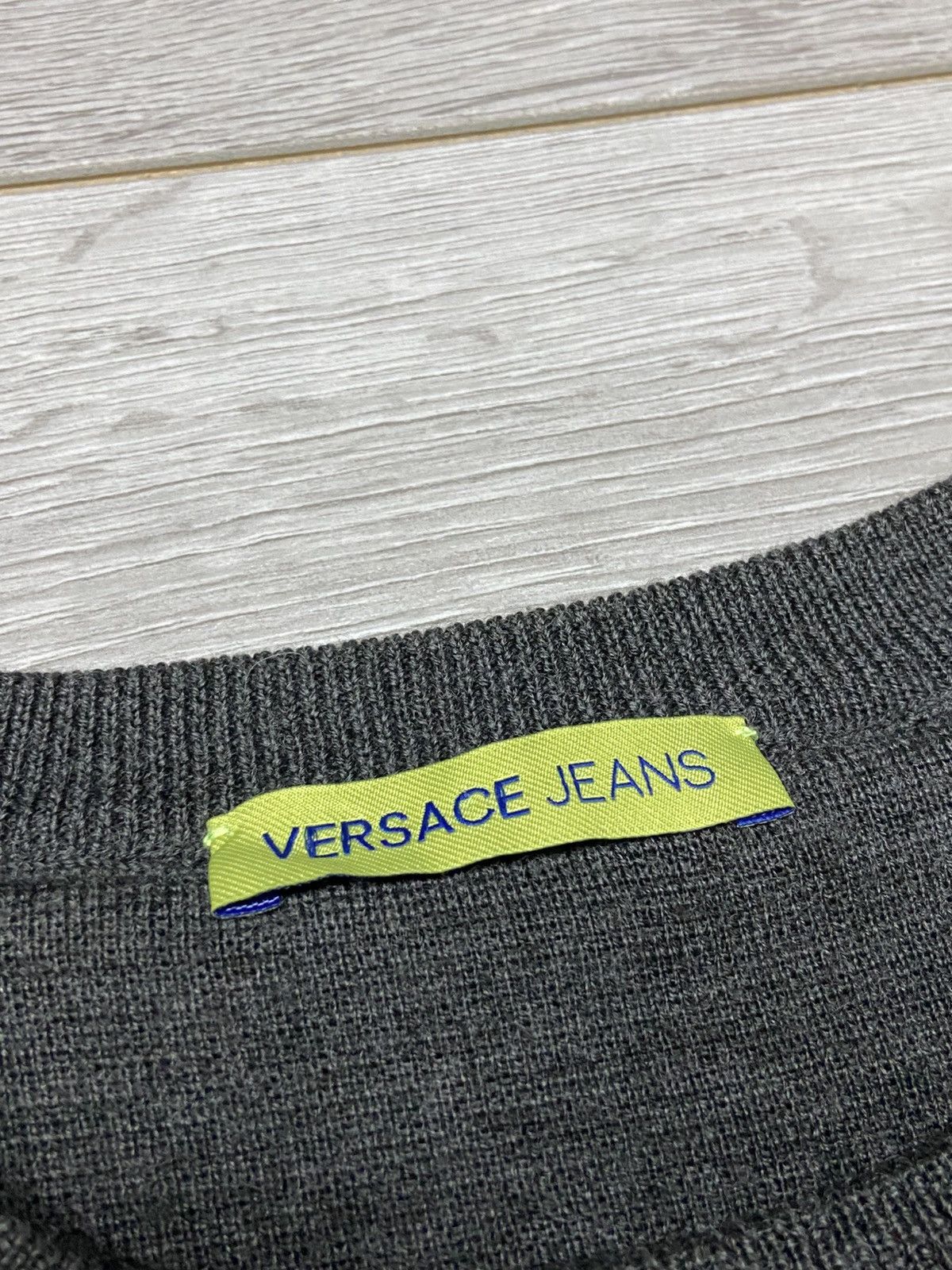 Versace Jeans Couture Versace big logo tiger nylon sweater sweatshirt Size US M / EU 48-50 / 2 - 5 Thumbnail