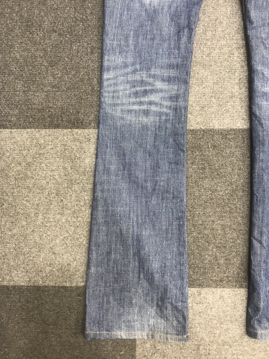 Japanese Brand The Red Pepper Flare Denim Size 27" / US 4 / IT 40 - 14 Thumbnail